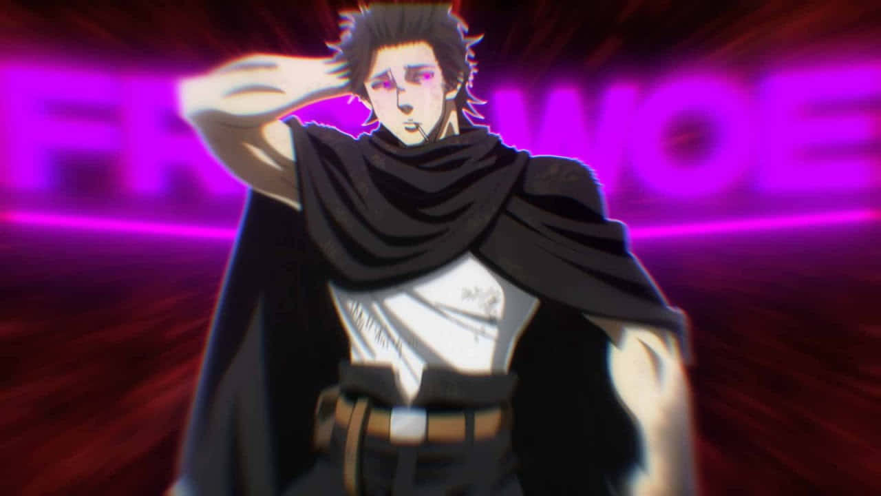 Yami, Black Clover, black cloak, HD Desktop Wallpaper