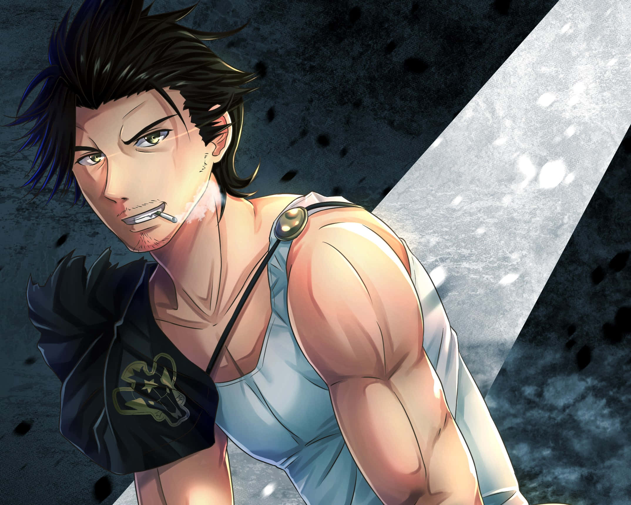 Black Clover, Yami, anime man, Full HD Desktop Wallpaper
