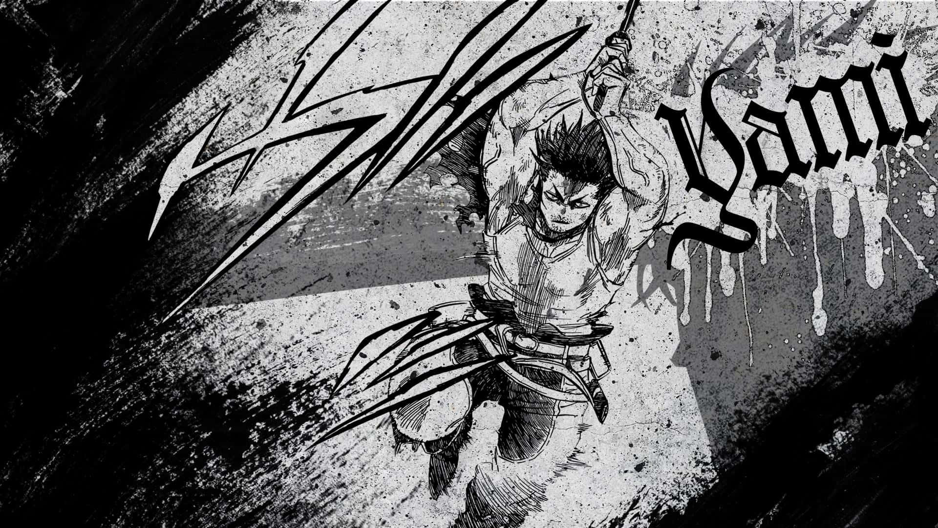 Yami, Black Clover, anime warrior, Full HD Desktop Wallpaper
