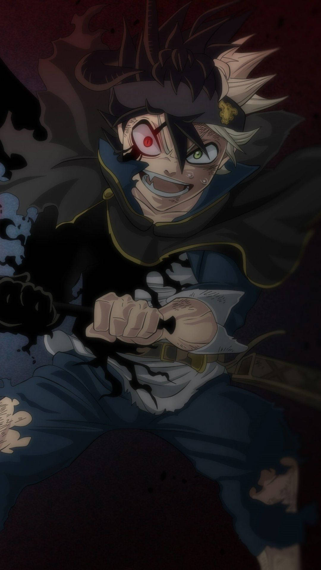 Liebe, Black Clover, blue anime outfit, Full HD Phone Wallpaper