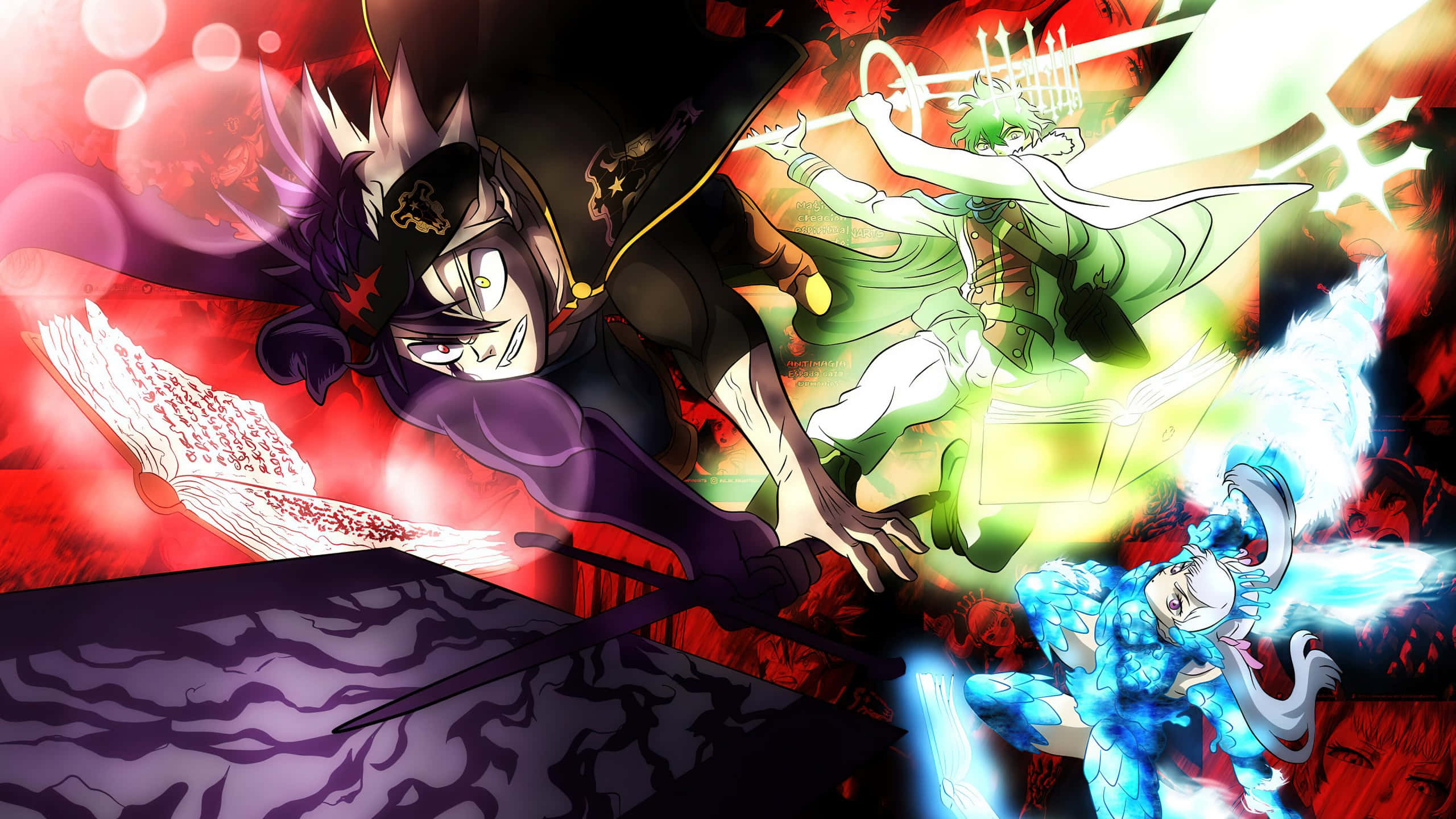 Black Clover Yuno, Yuno, Black Clover, 2K Desktop Wallpaper