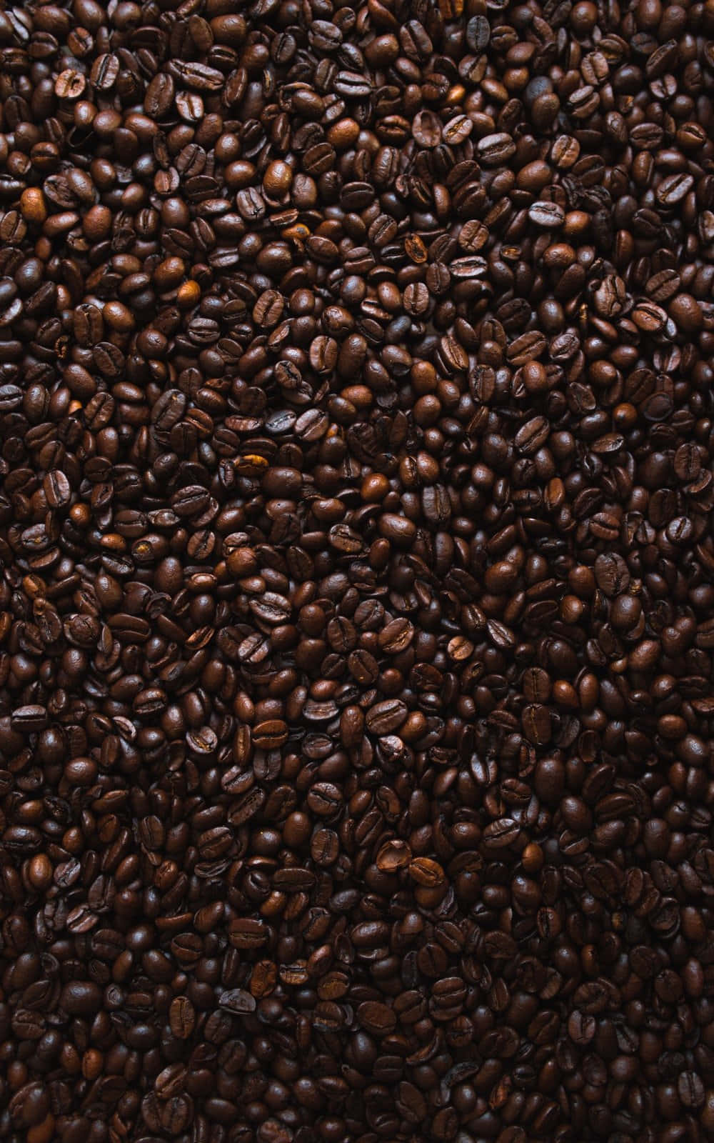 black coffee, roasted coffee beans, rich brown tones, HD Phone Wallpaper