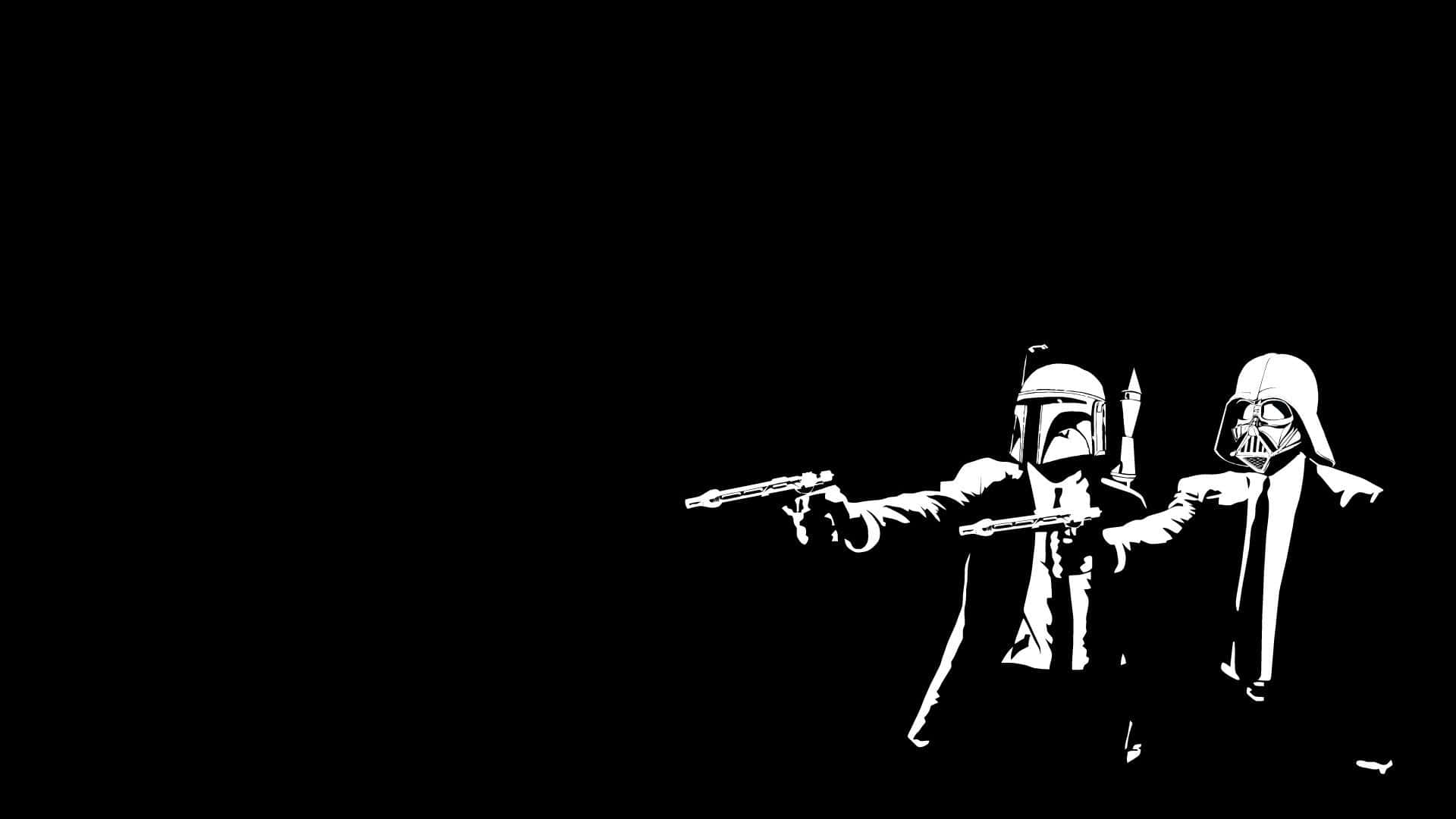 Black Cool, sci-fi figures, suits, Full HD Desktop Wallpaper