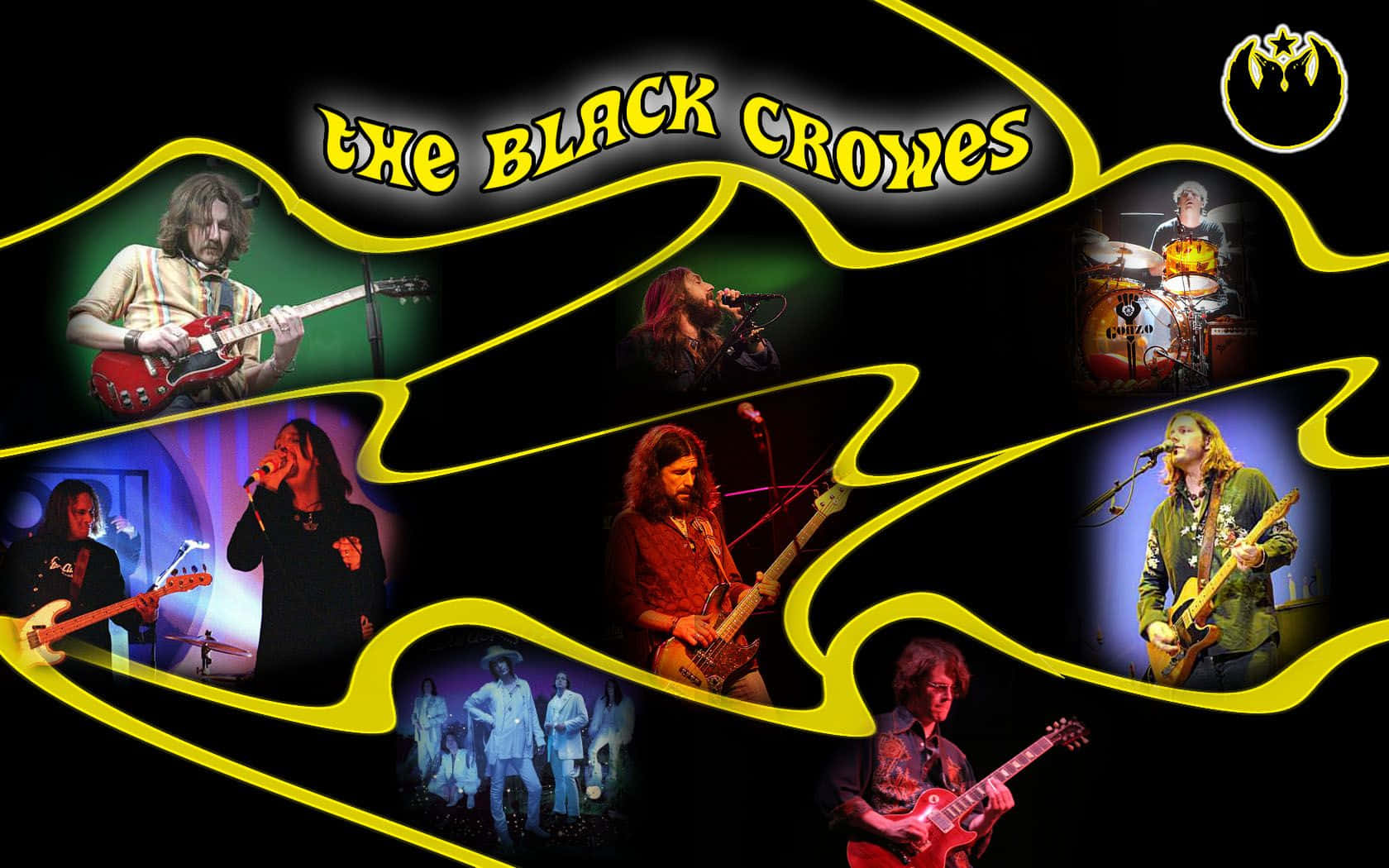 The Black Crowes, electric guitars, drums, HD Desktop Wallpaper