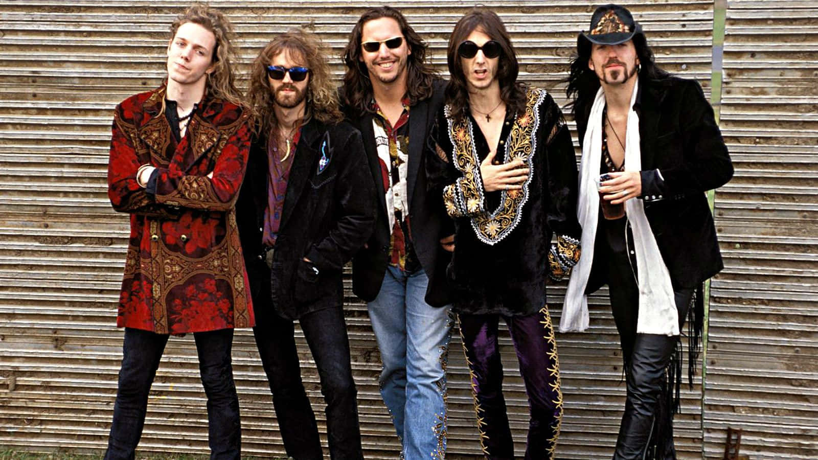 The Black Crowes, rock musicians, 70s-style outfits, HD Desktop Wallpaper
