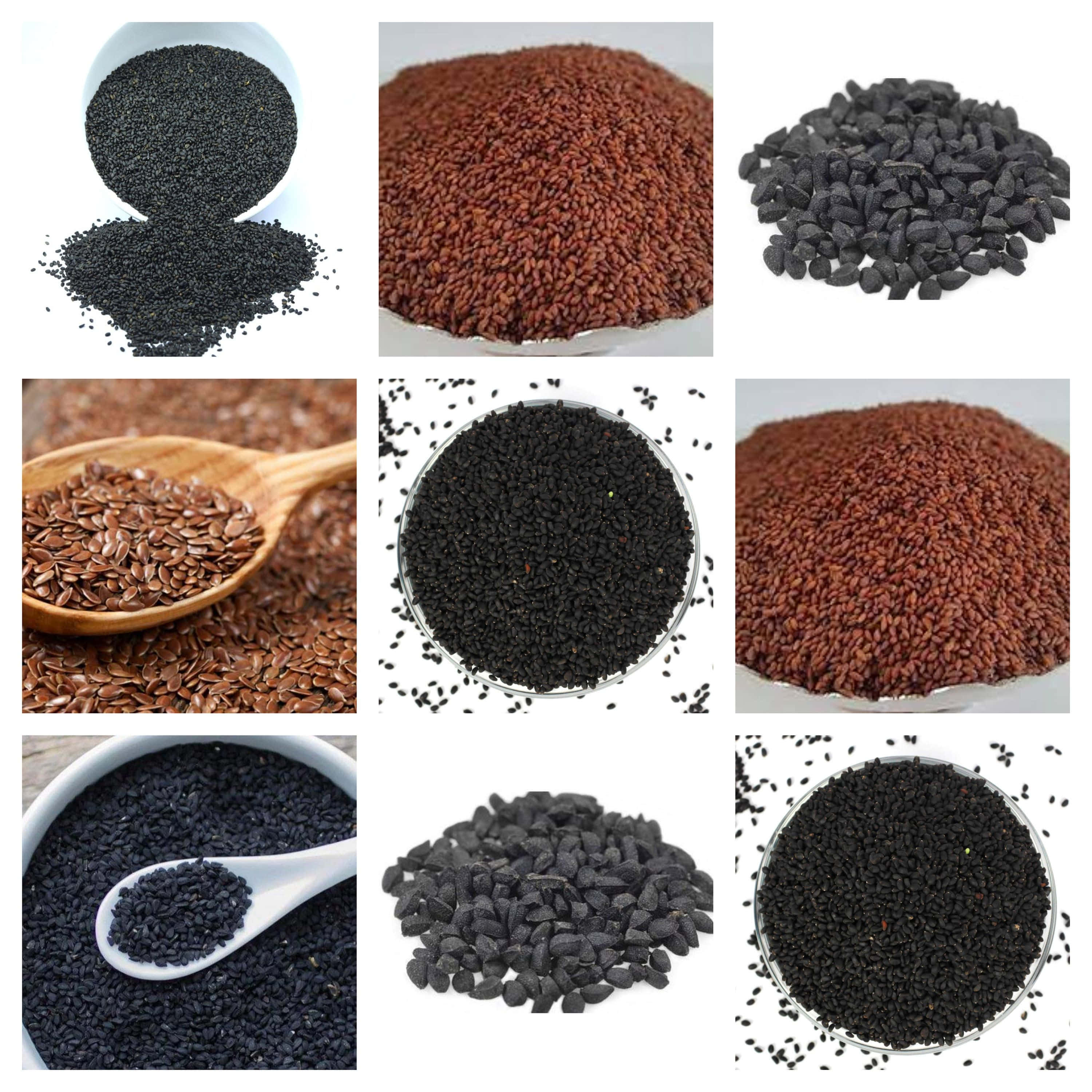Black Cumin, black sesame, linseed, 2K Desktop Wallpaper