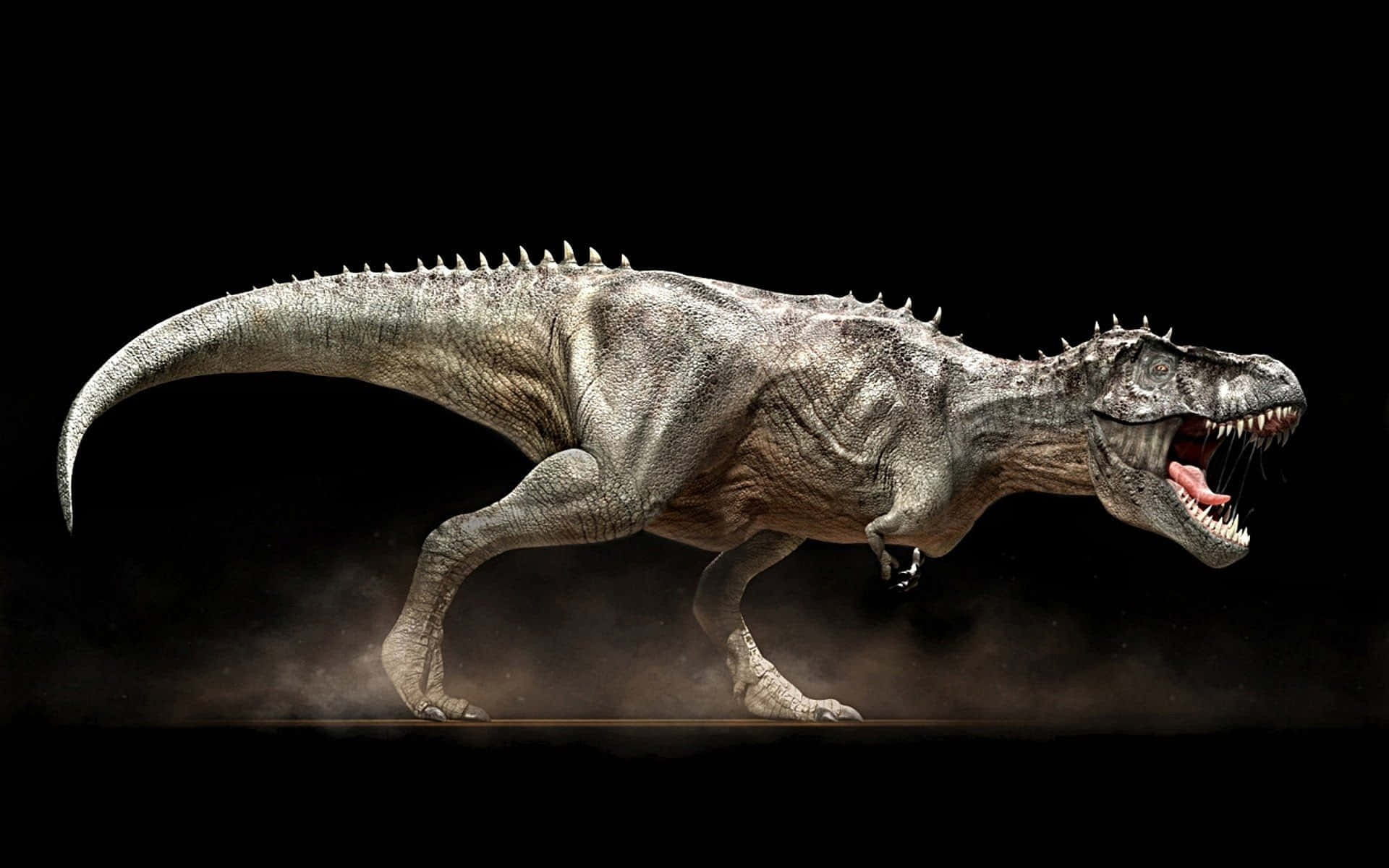 Black Dinosaur, 1993 Movie Jurassic Park, tyrannosaurus rex, Full HD Desktop Wallpaper