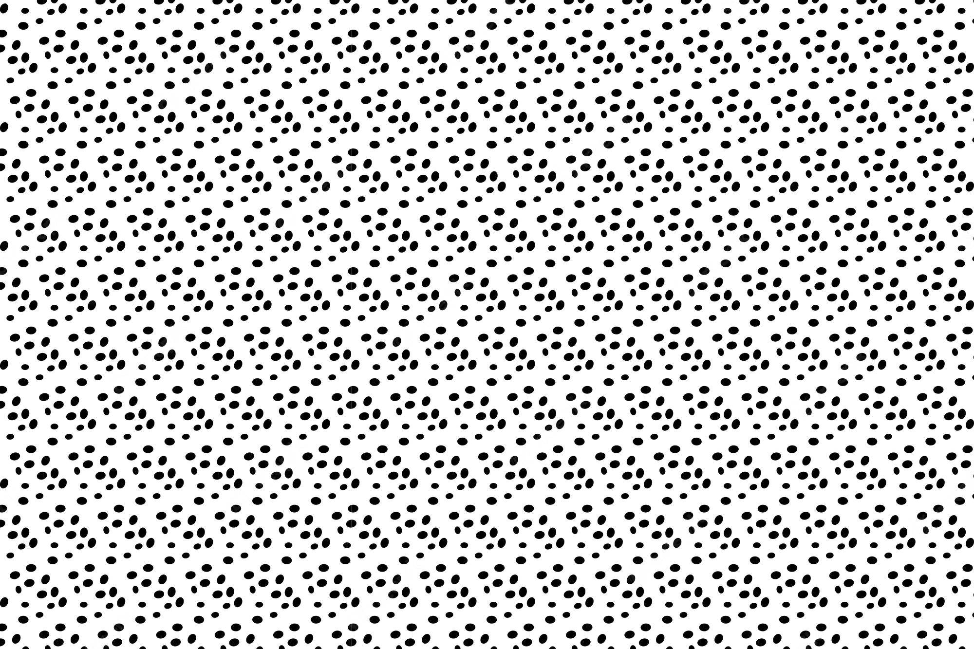 Irregular Specks, Black Dot iPhone, black and white pattern, Full HD Desktop Wallpaper