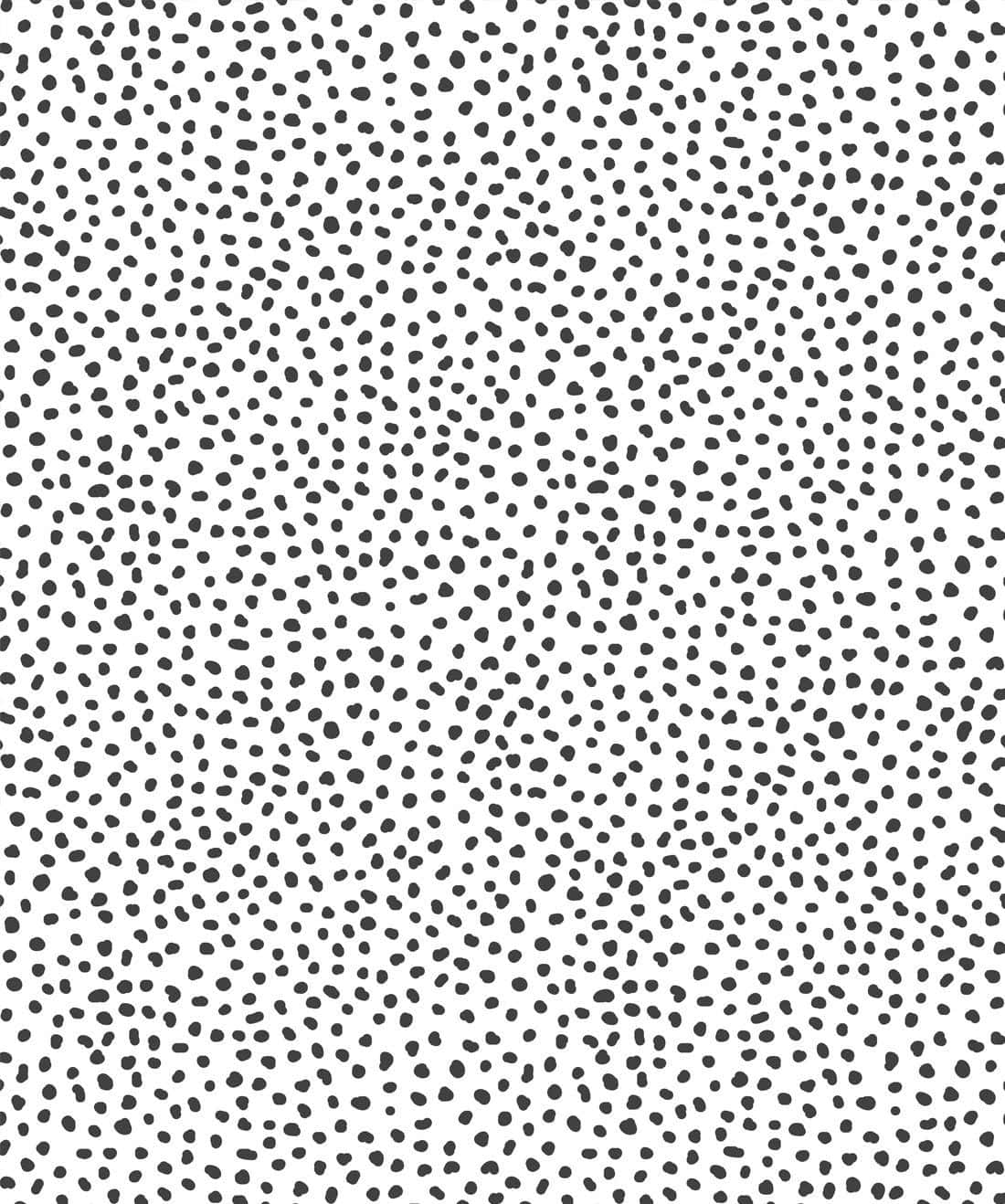 black ink dots, crisp white background, minimalist abstract texture, HD Phone Wallpaper