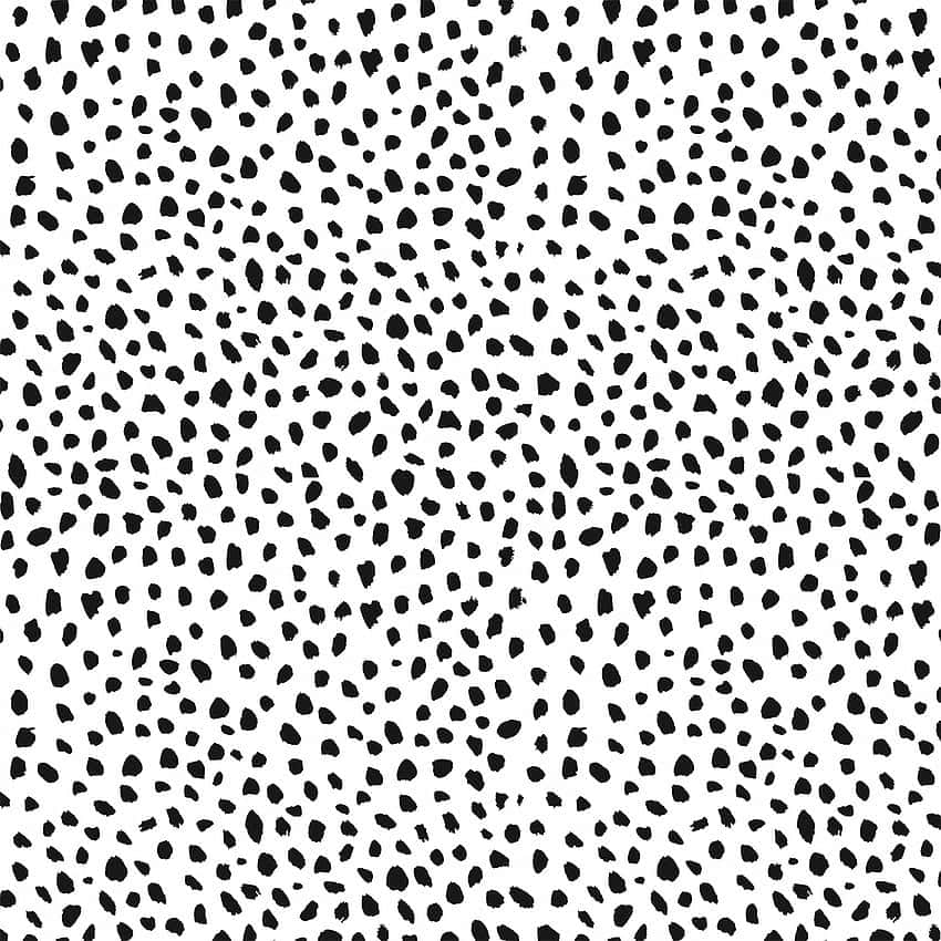 black dots, black and white pattern, irregular ink splatters, SD Desktop Wallpaper