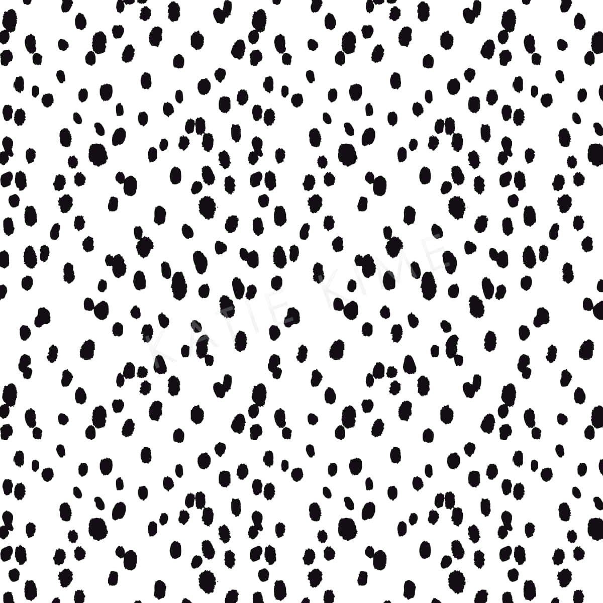 black dots, irregular black brushstroke dots, stark white background, SD Desktop Wallpaper