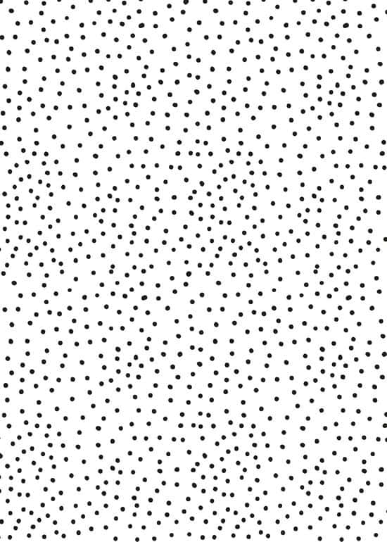 black dots, white background, scattered black dots, SD Phone Wallpaper