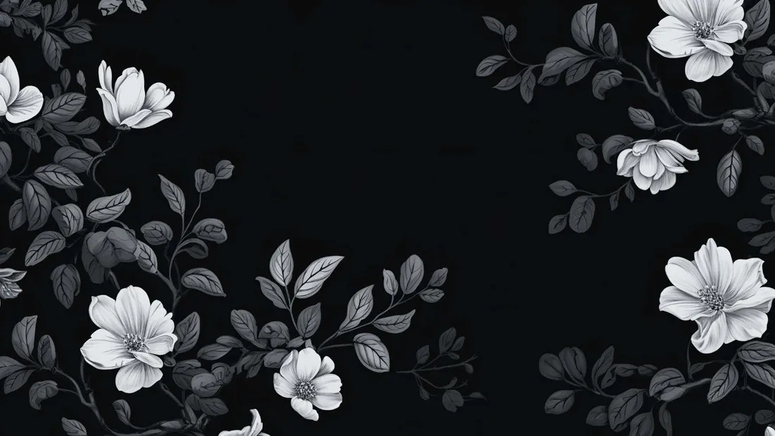 Black Floral
