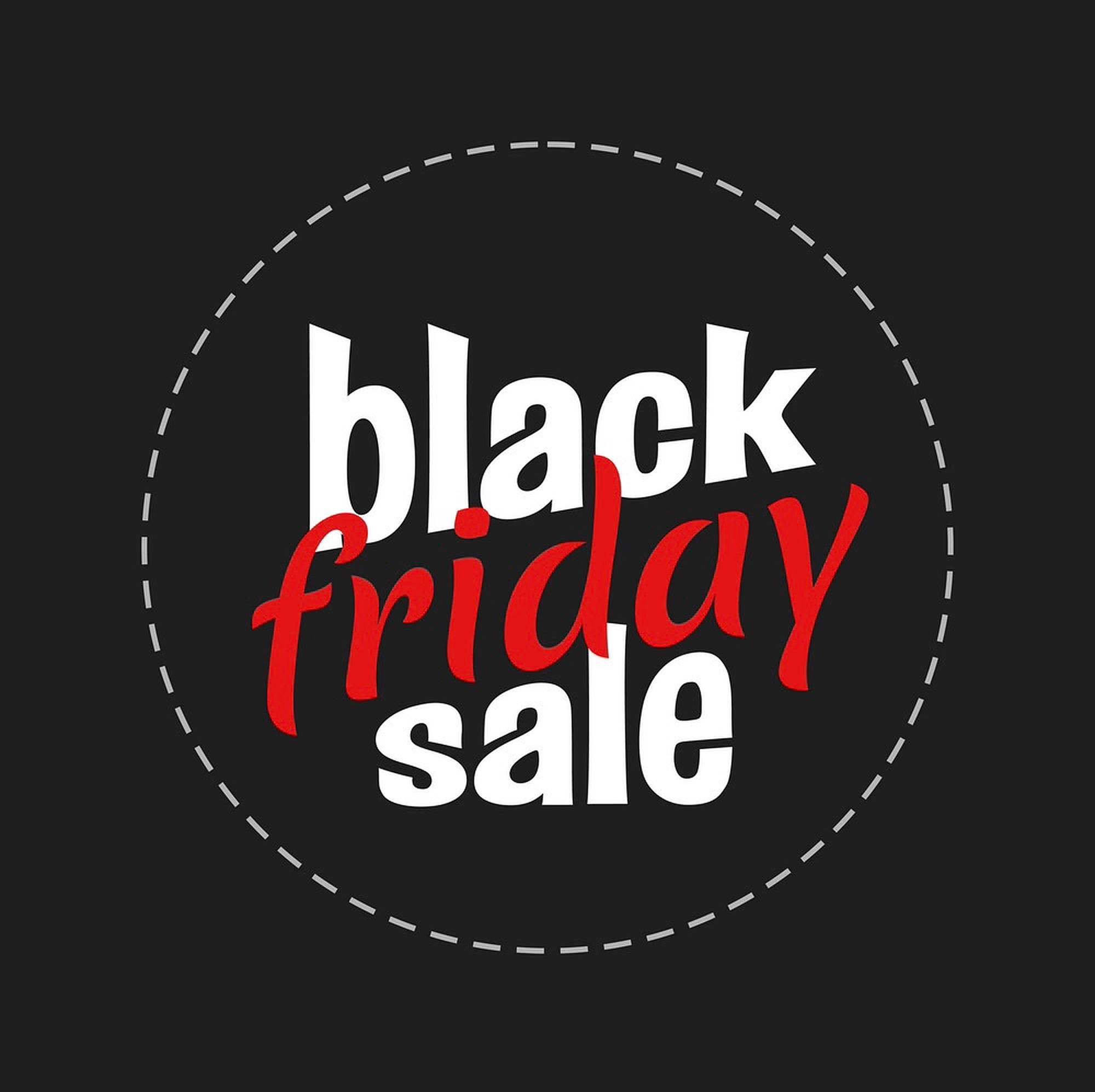 Black Friday Sale, white, red, Full HD Desktop Wallpaper