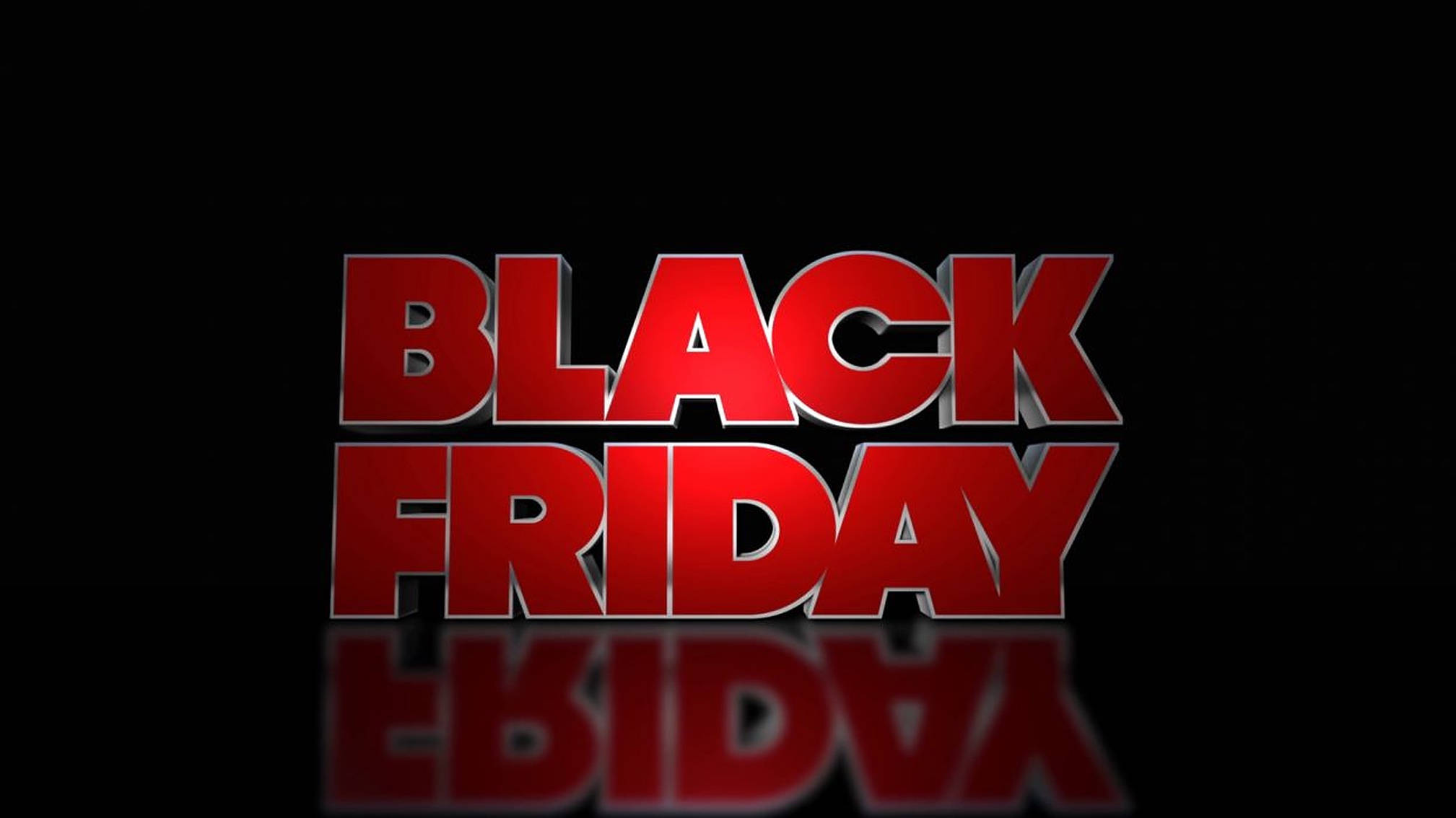 Black Friday, red, 3D text, Full HD Desktop Wallpaper