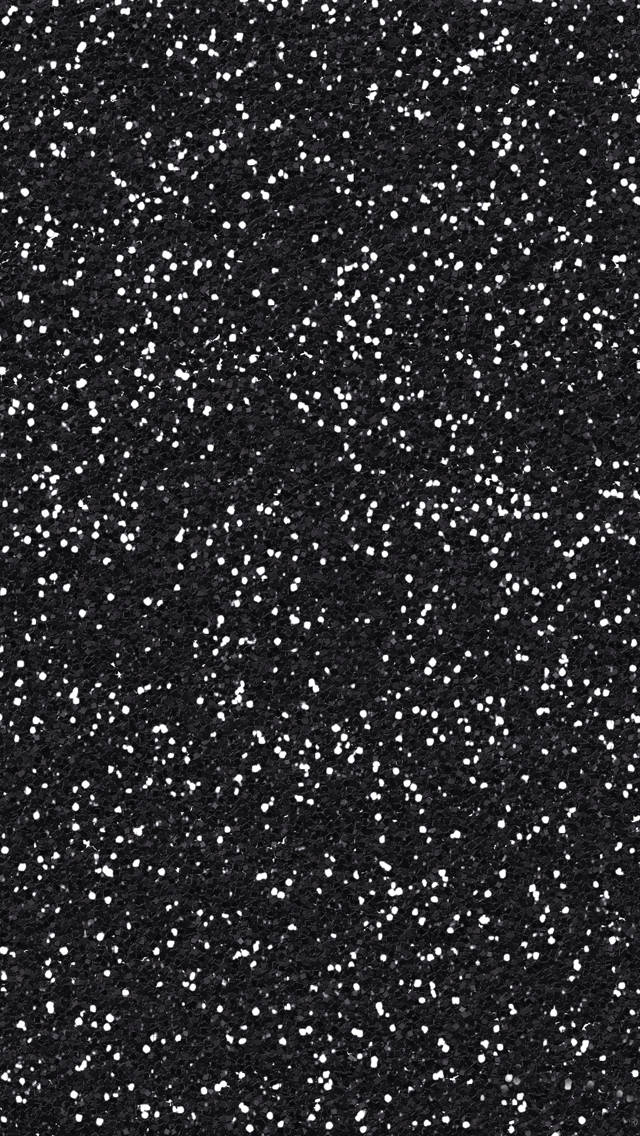 black glitter, rough texture, white glitter particles, SD Phone Wallpaper