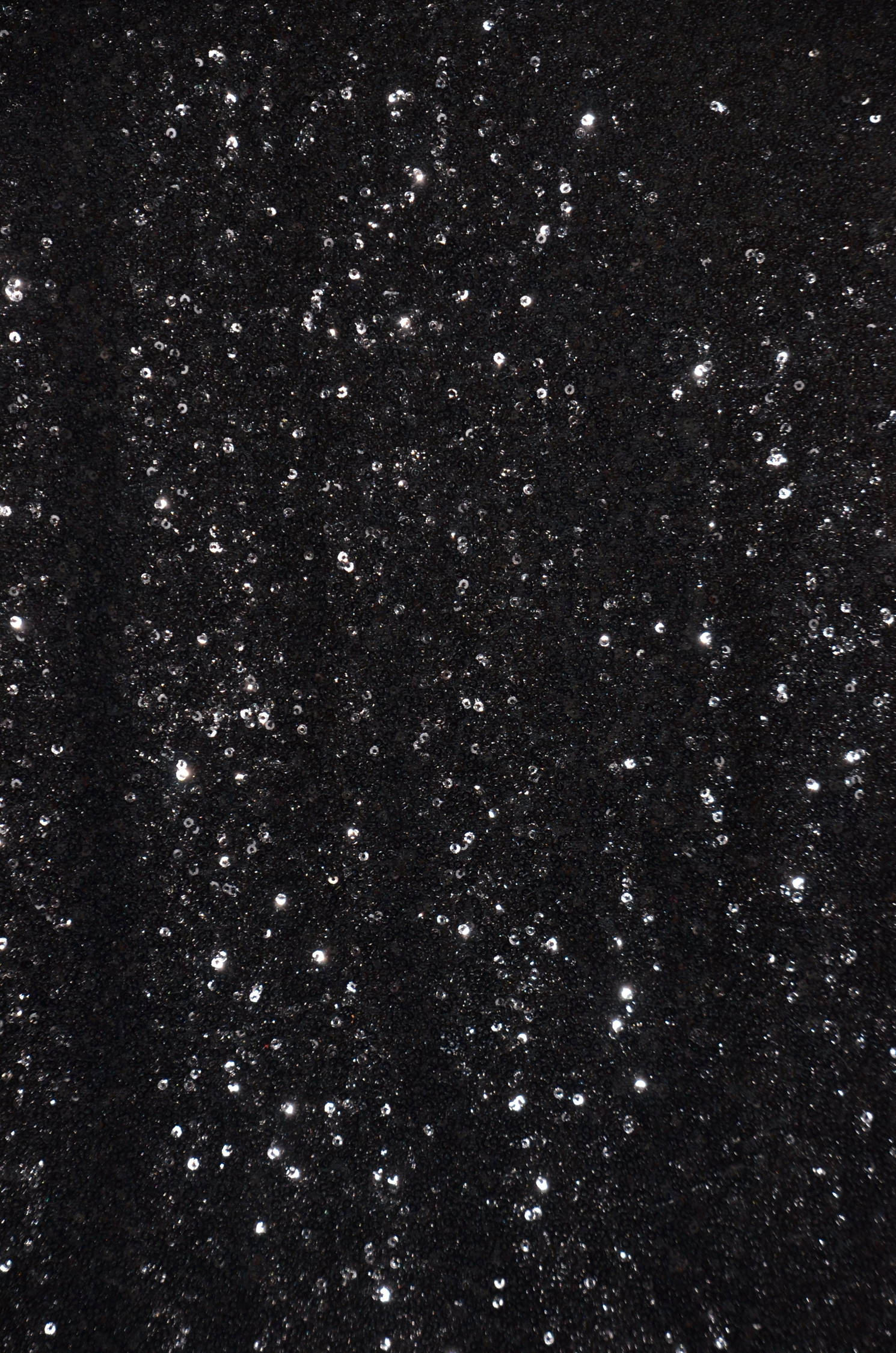 Black Glitter, vertical sparkle, black fabric, Full HD Phone Wallpaper