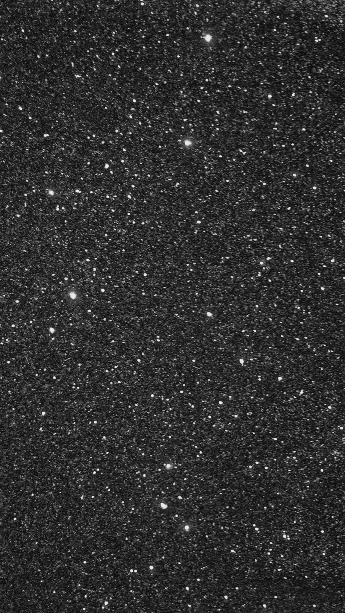 Black Glitter, white stars, deep black cosmic void, Full HD Phone Wallpaper
