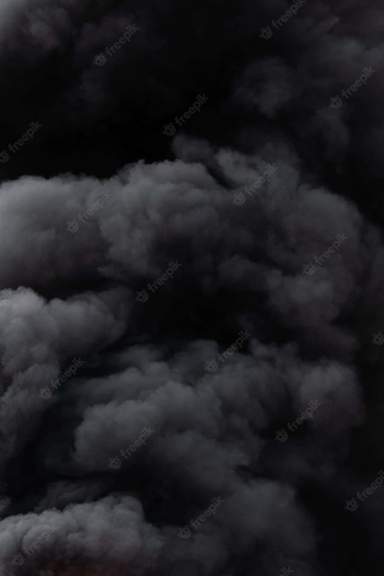 black gradient, modern canvas, swirling smoke, Full HD Phone Wallpaper
