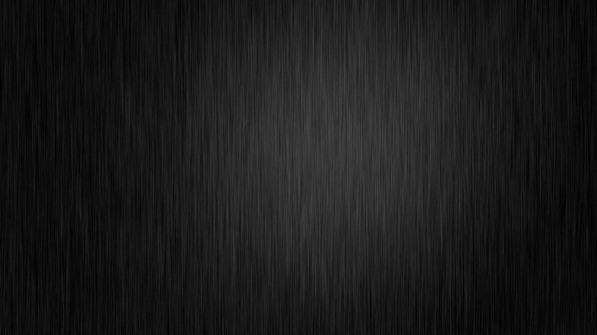 black gradient, dark gray brushed metal texture, subtle vertical lines, Full HD Desktop Wallpaper