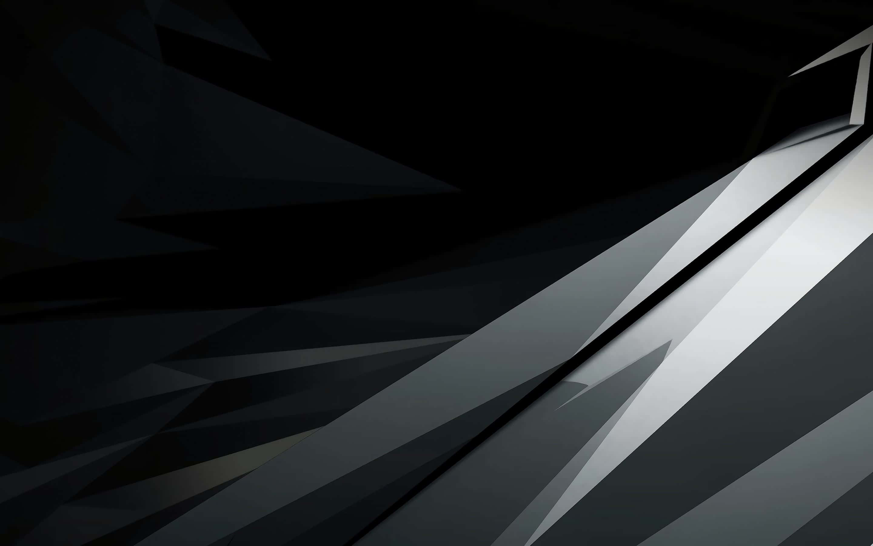 black gradient, 2880 x 1800, monochrome black, 2K Desktop Wallpaper