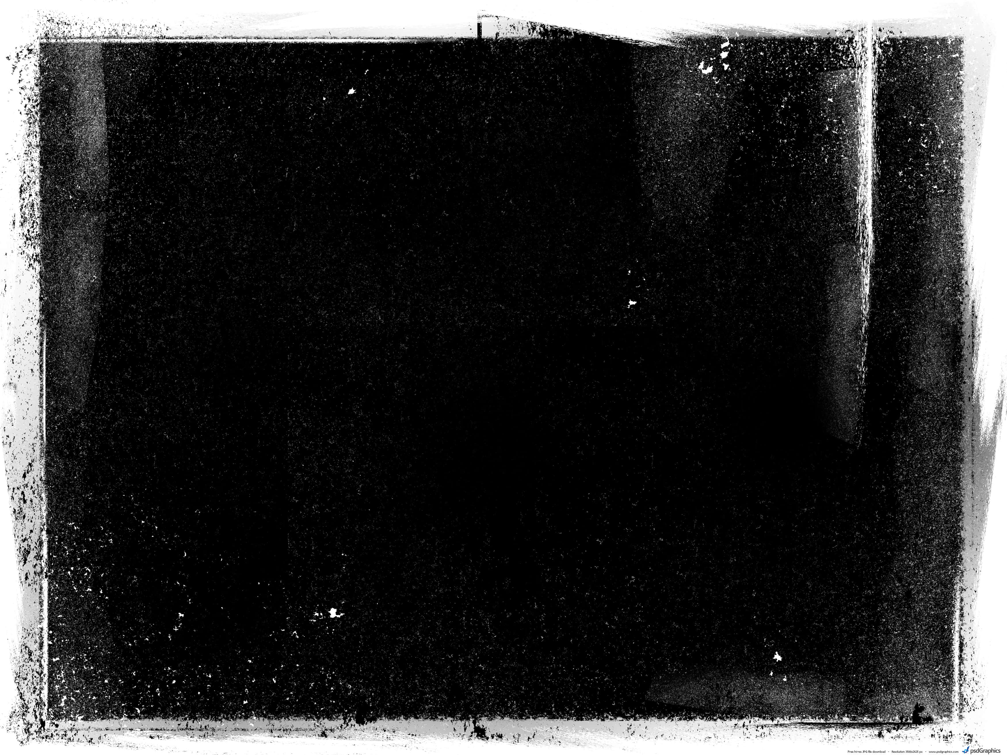 black rectangle, textured white borders, speckles, 2K Desktop Wallpaper