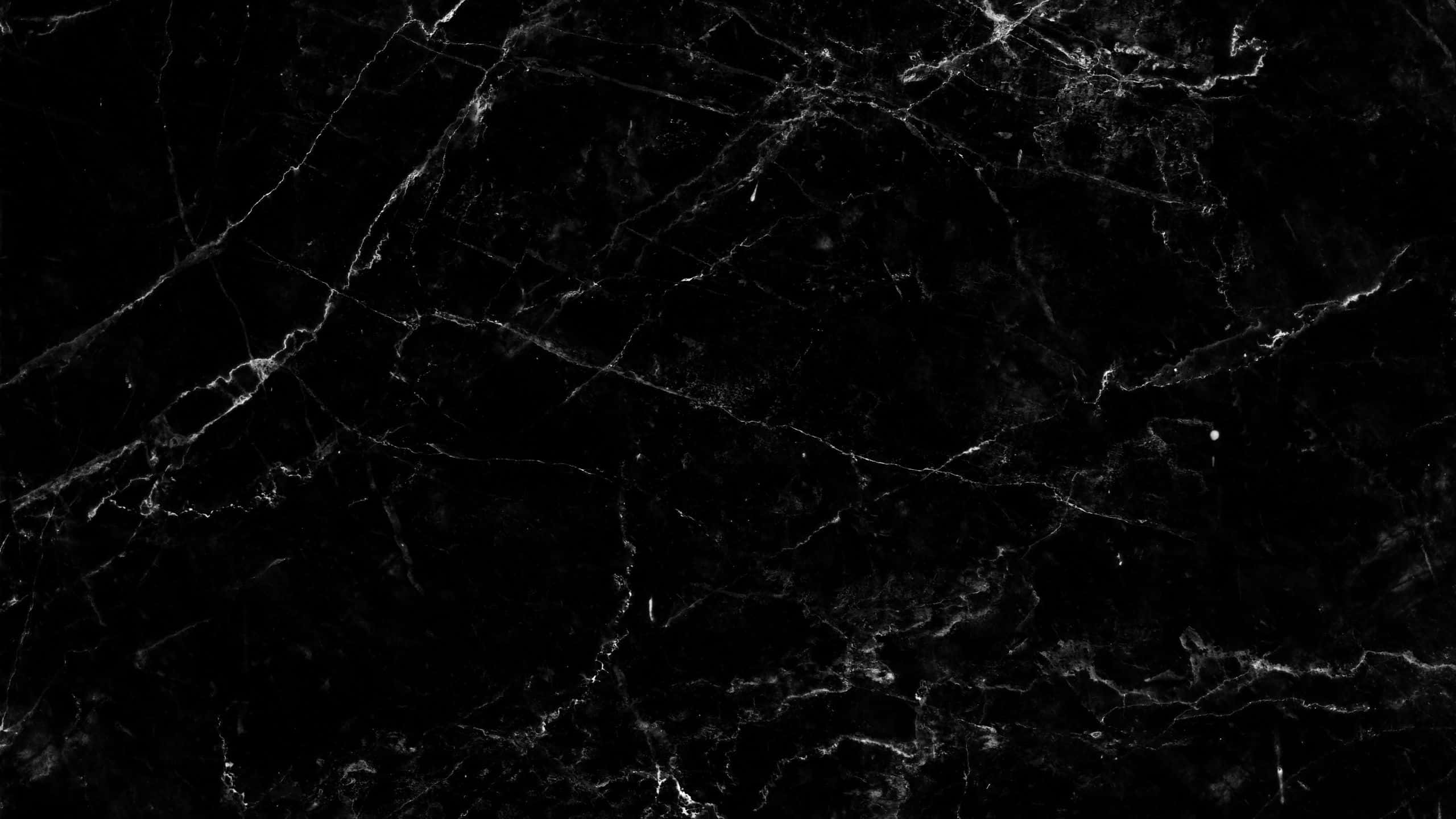 glossy black marble, intricate white veining, luxurious texture, 2K Desktop Wallpaper