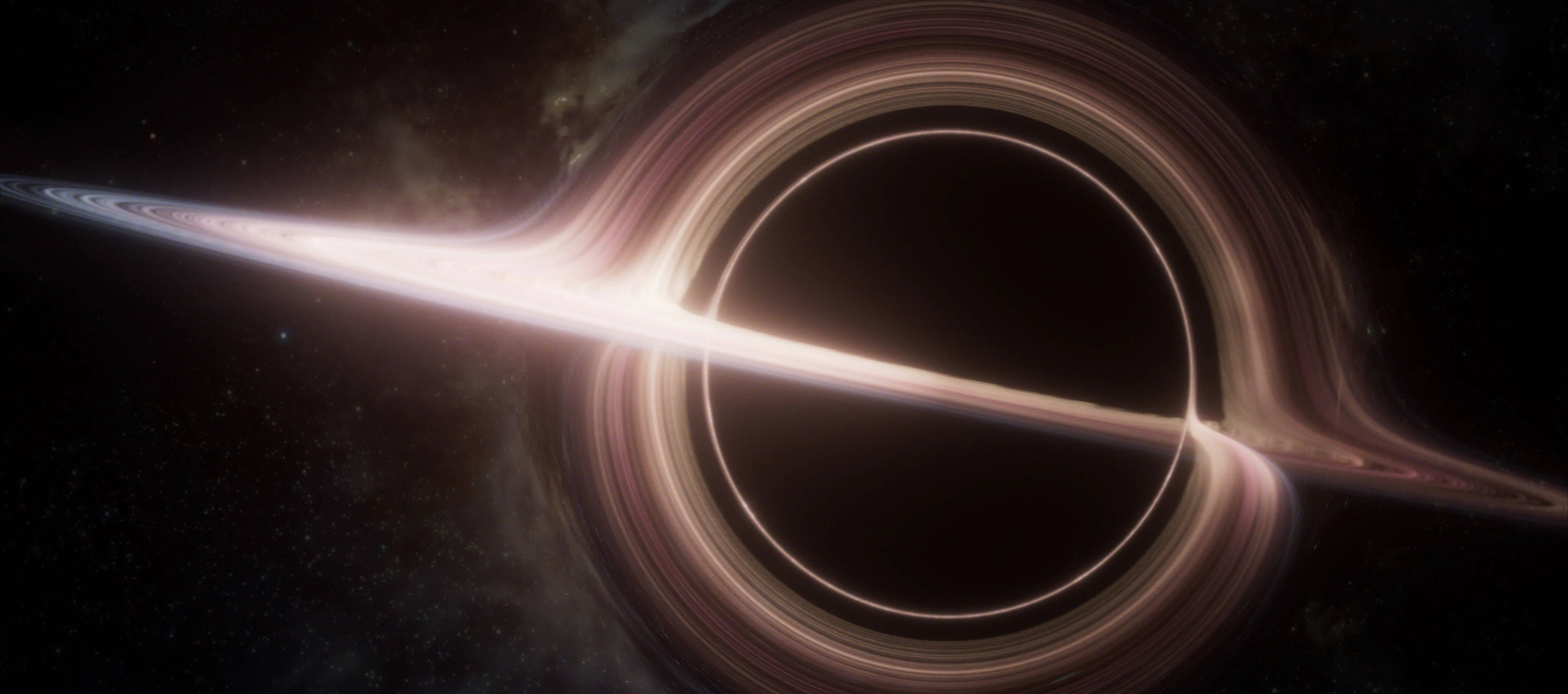 4K, black hole, pastel event horizon, 4K Desktop Wallpaper