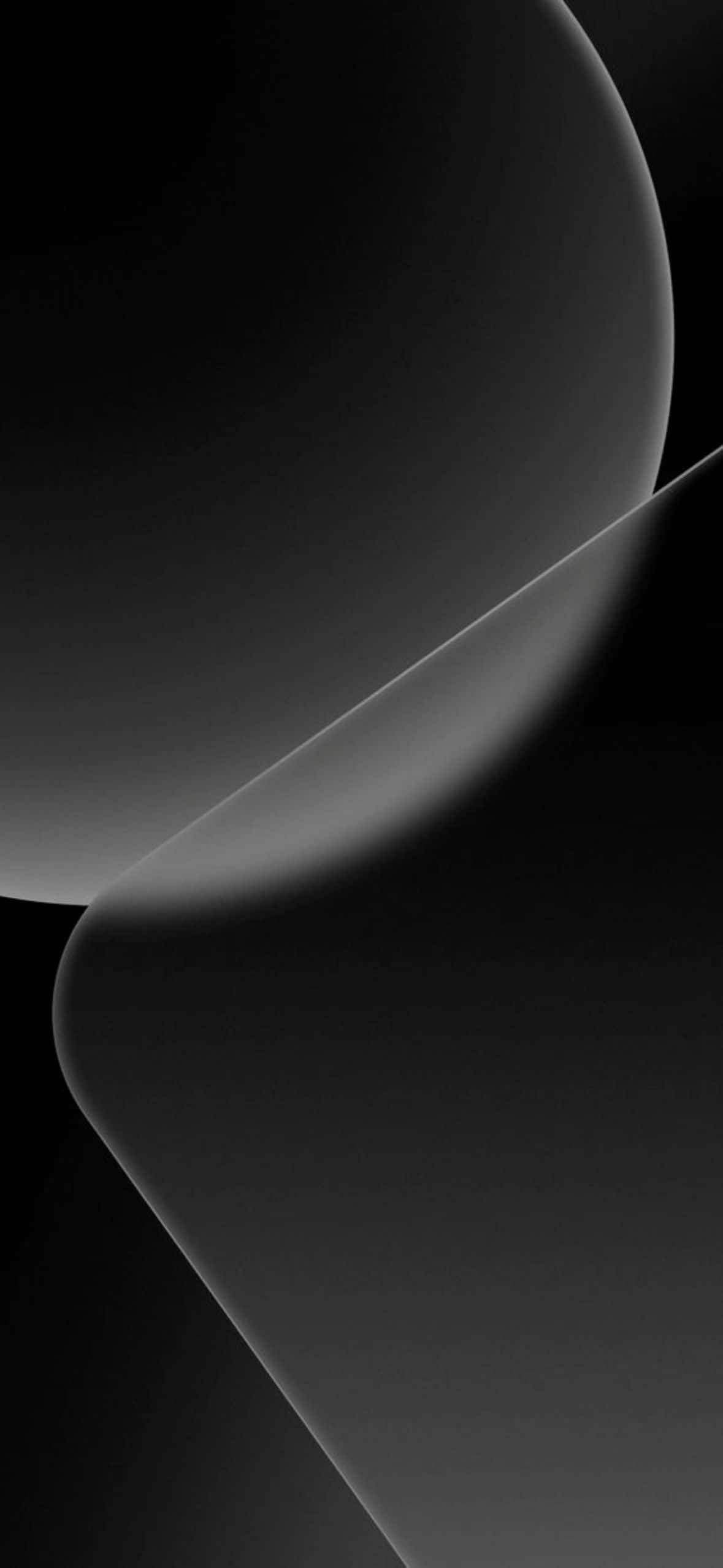abstract black curves, minimalist monochrome, soft gradients, Full HD Phone Wallpaper
