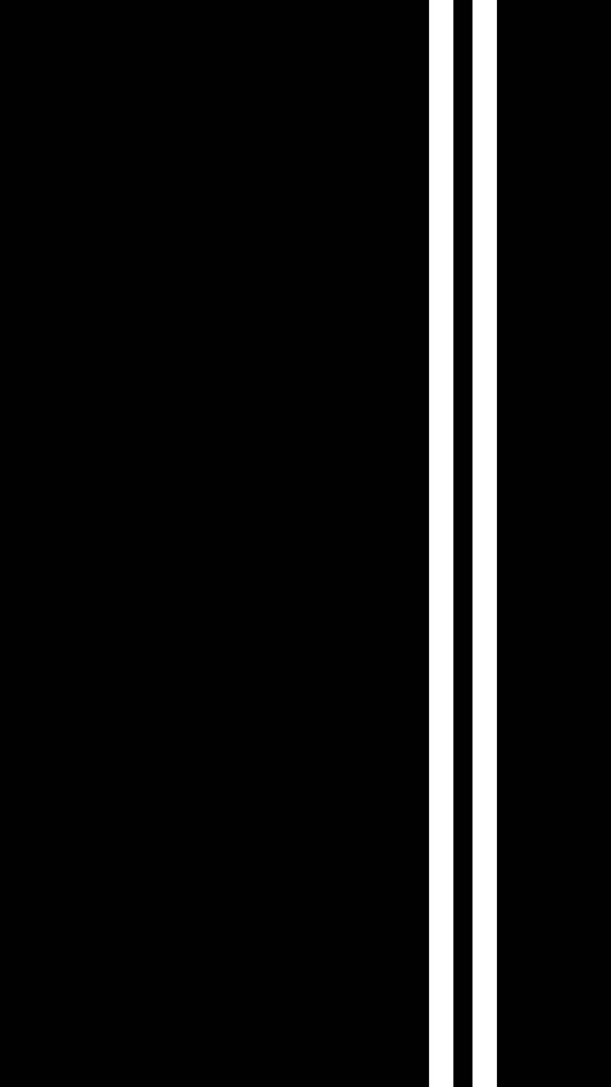 Black iPhone 6 Plus, white stripes, minimalist black background, Full HD Phone Wallpaper