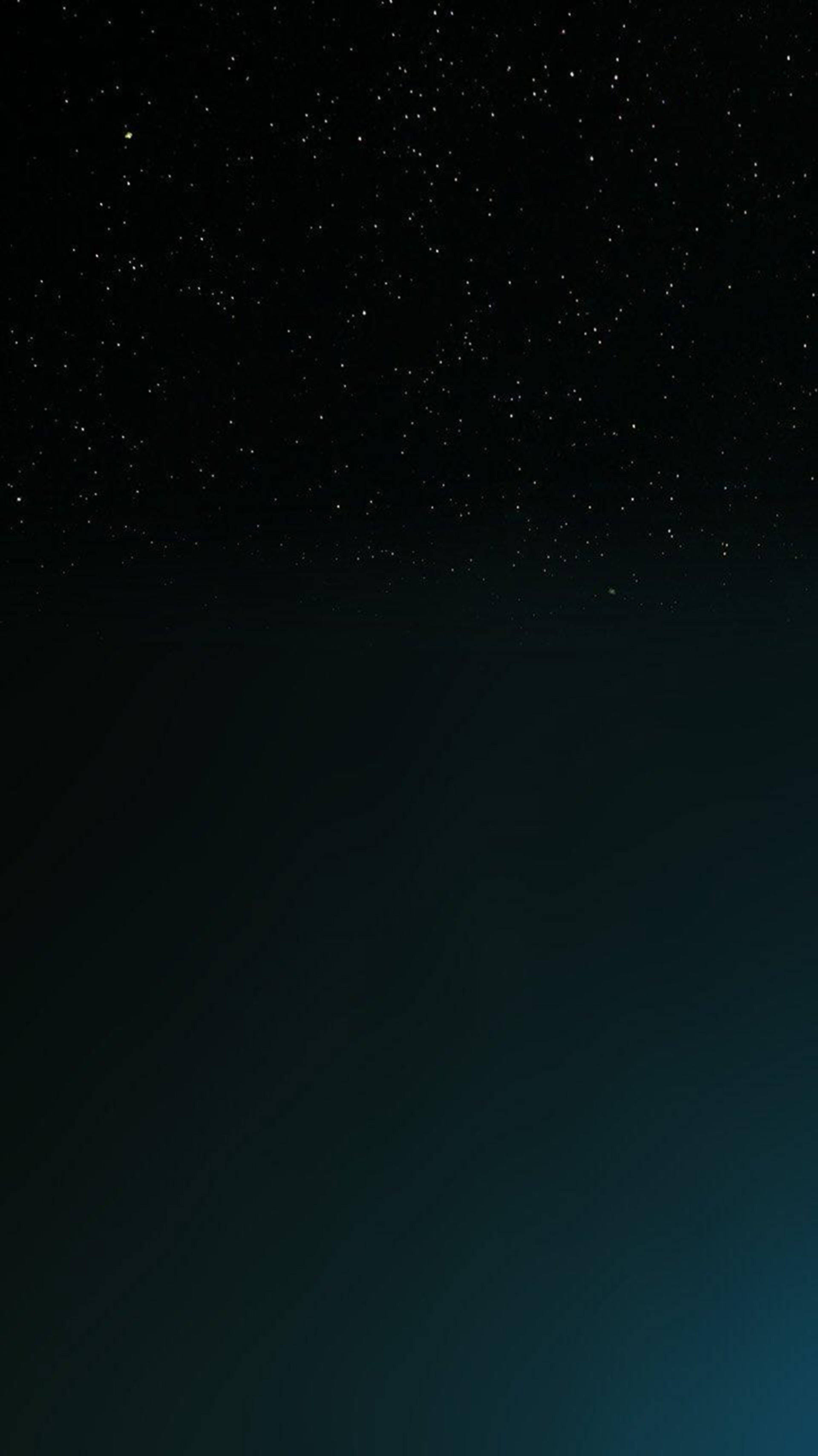 Black iPhone, twilight, starry night sky, 2K Phone Wallpaper