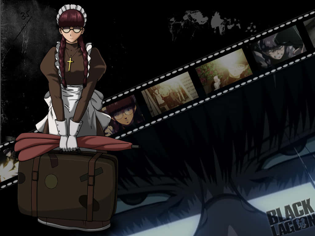 Black Lagoon, Roberta, anime artwork, SD Desktop Wallpaper