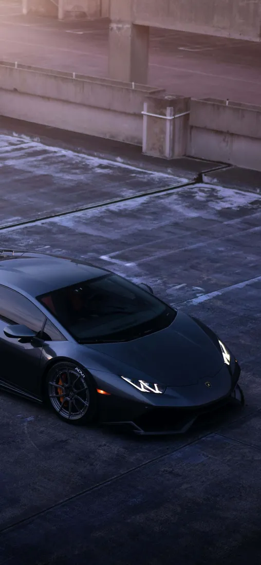 Black Lamborghini iPhone