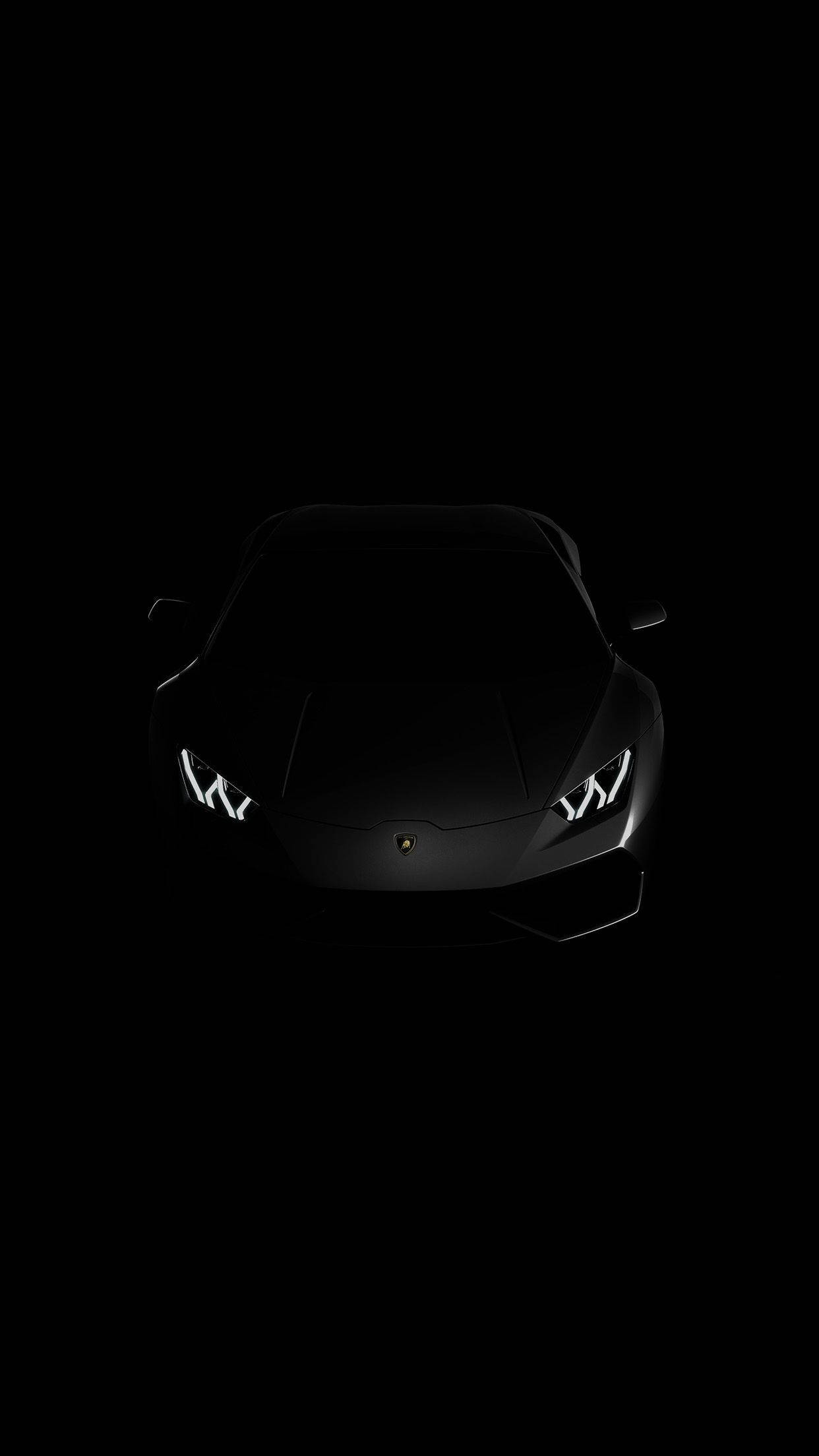 Black Lamborghini, Lamborghini, sports car, Full HD Phone Wallpaper