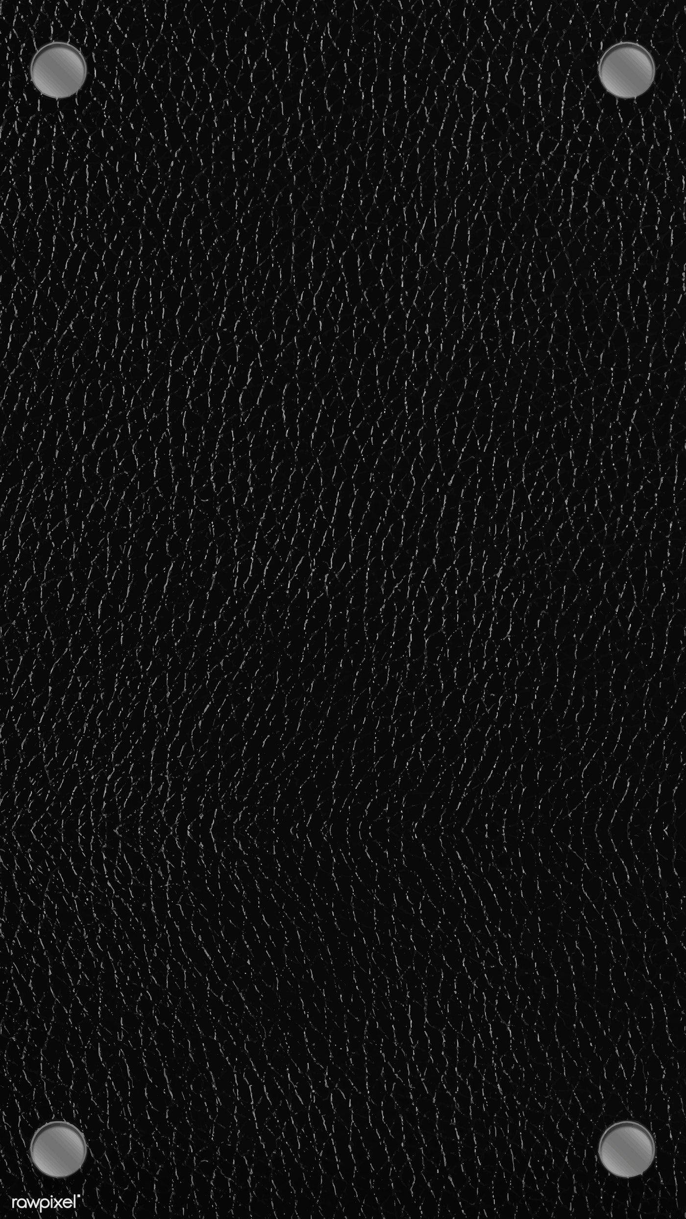 black leather iPhone, minimalist buttons, textured leather, Full HD Phone Wallpaper