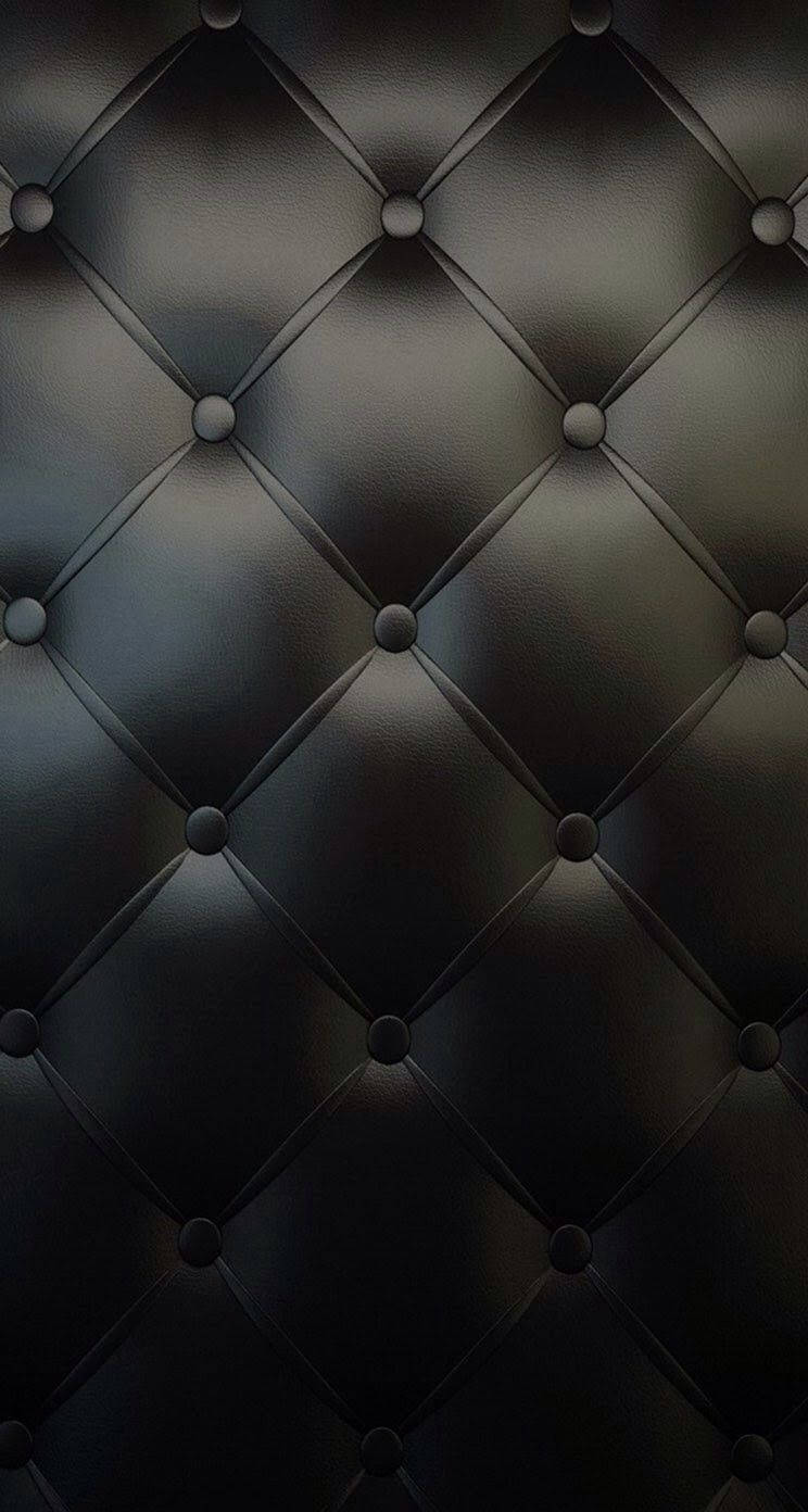 black leather, tufted leather surface, diamond stitching, HD Phone Wallpaper