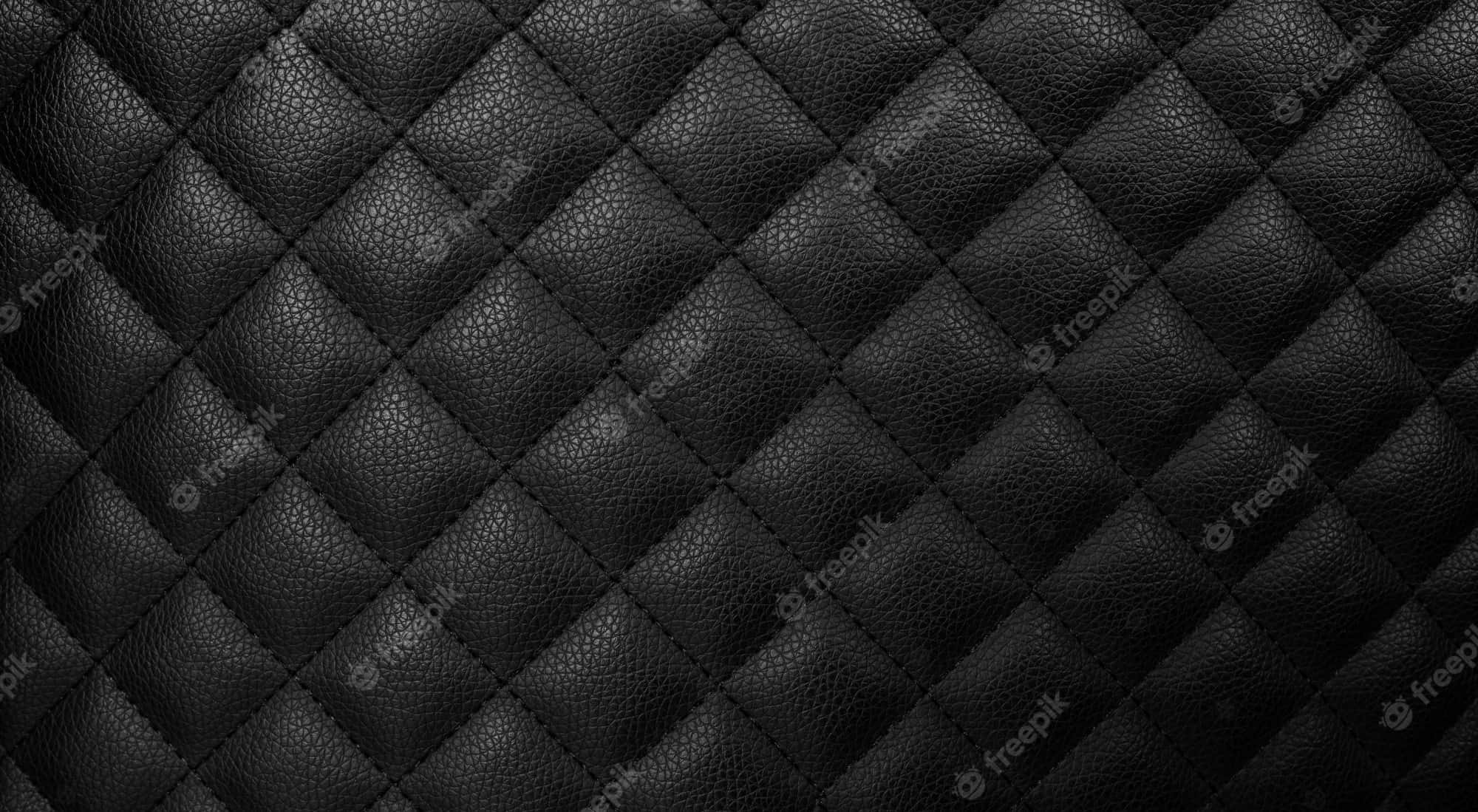 black quilted leather, diamond stitching, pebbled texture, Full HD Desktop Wallpaper