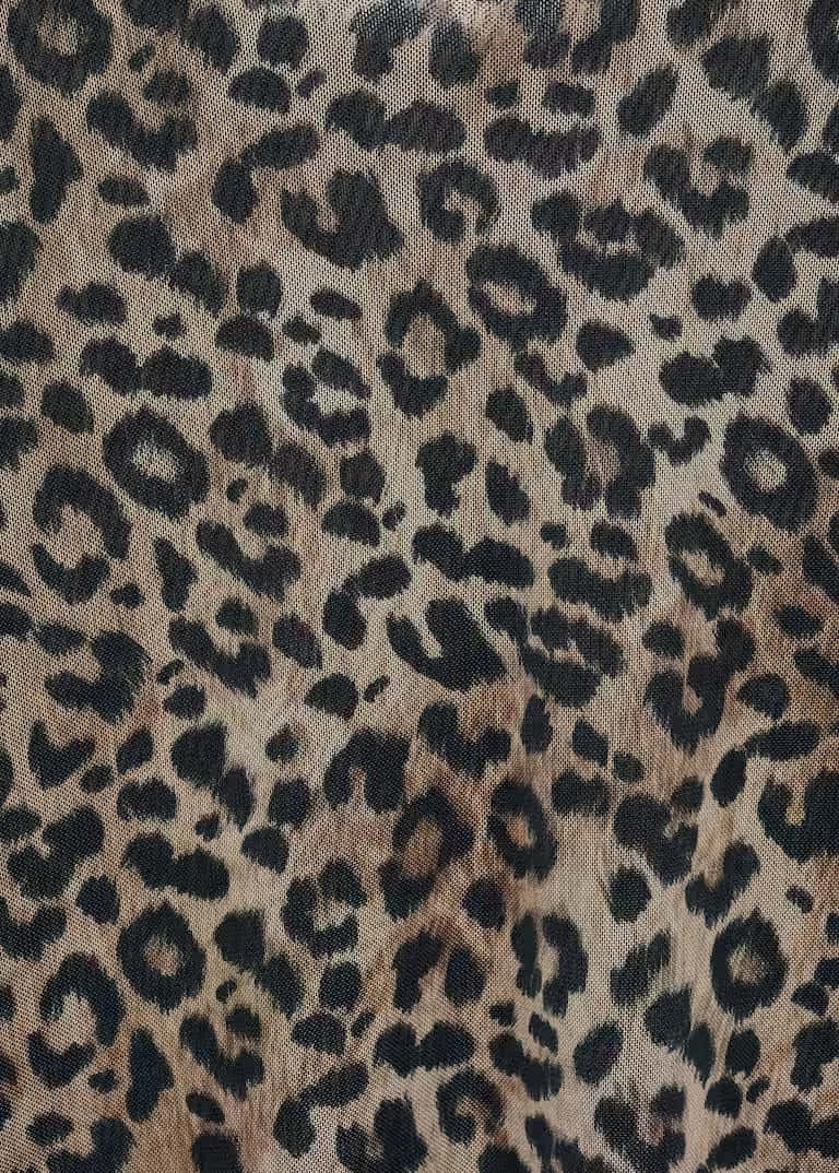 black leopard print, leopard print pattern, tan, SD Phone Wallpaper