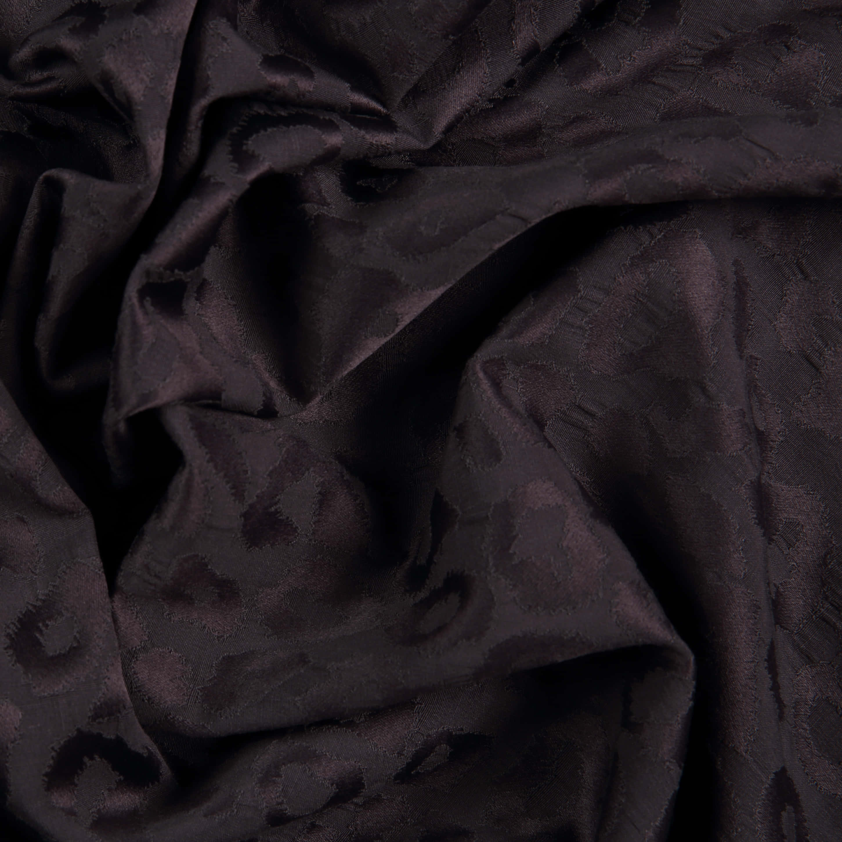 black leopard print, dark purple fabric, leopard print pattern, 2K Desktop Wallpaper