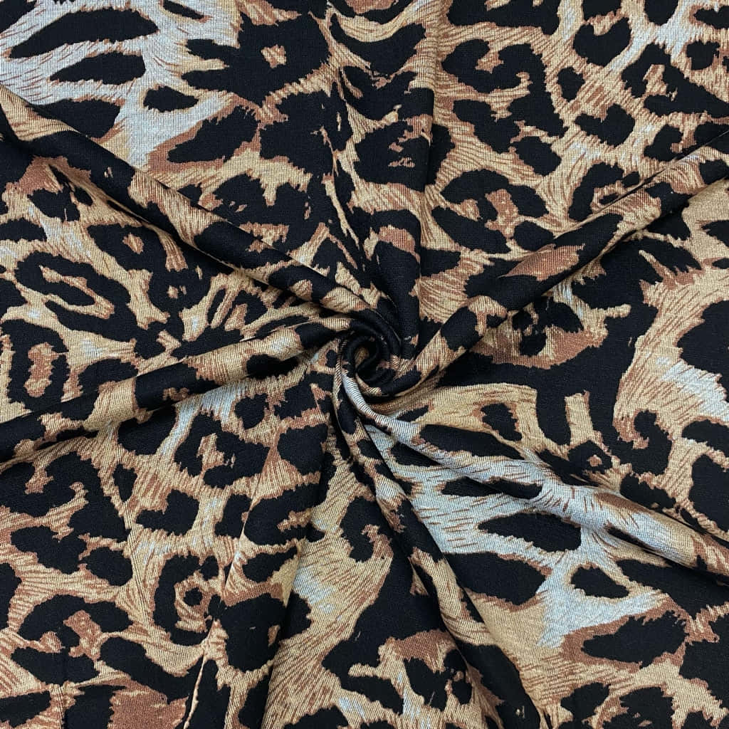 black leopard print, leopard-print fabric, black tan, SD Desktop Wallpaper