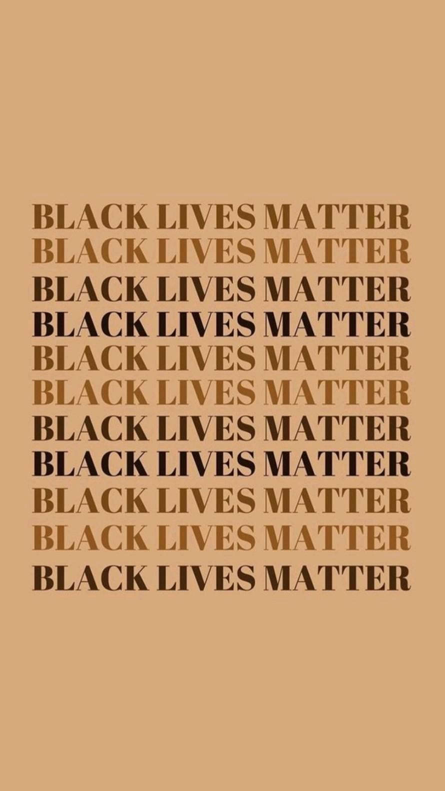BLACK LIVES MATTER, dark brown, tan, HD Phone Wallpaper