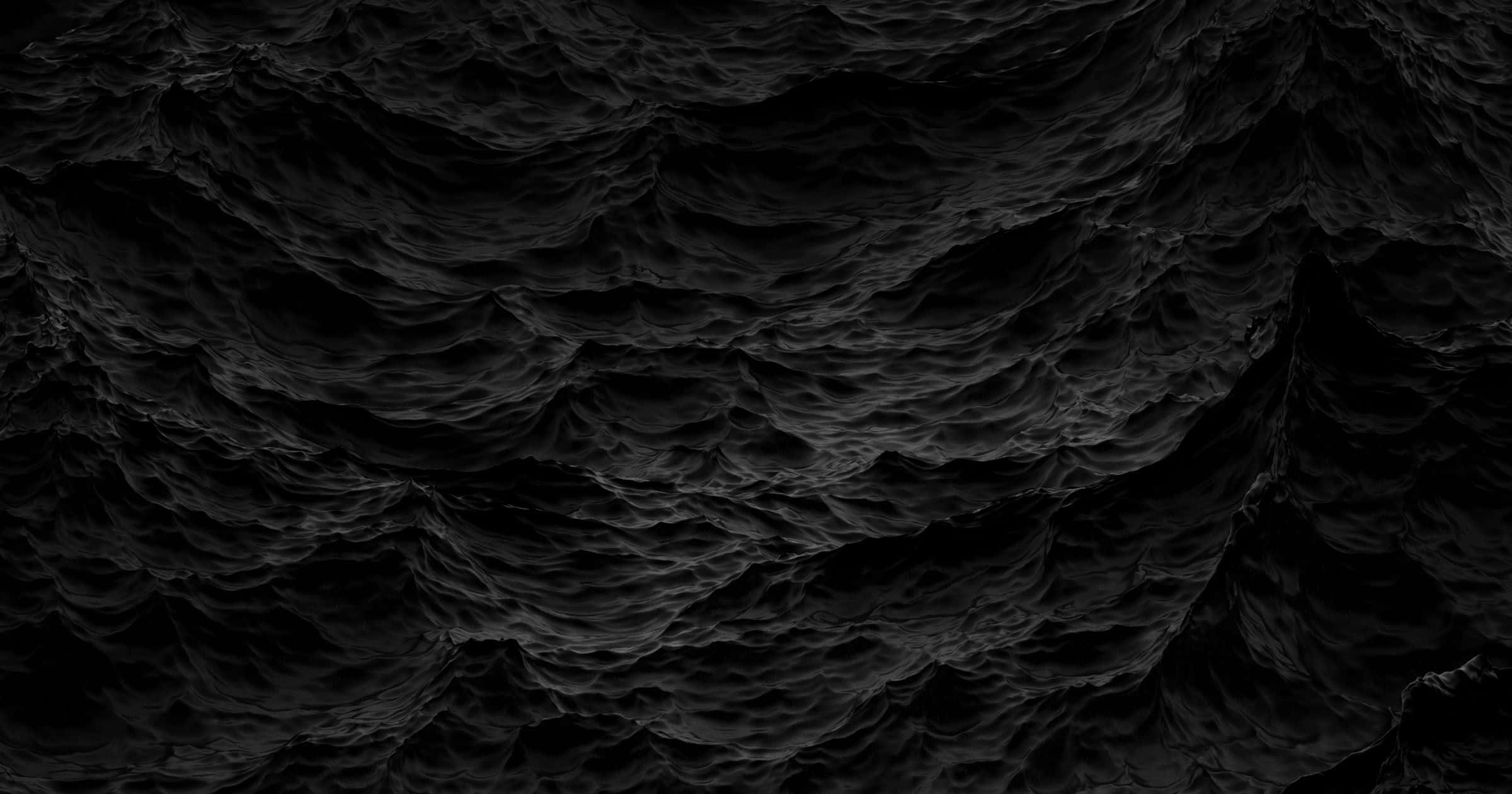 Black Macbook, textured surface, undulating waves, Full HD Desktop Wallpaper