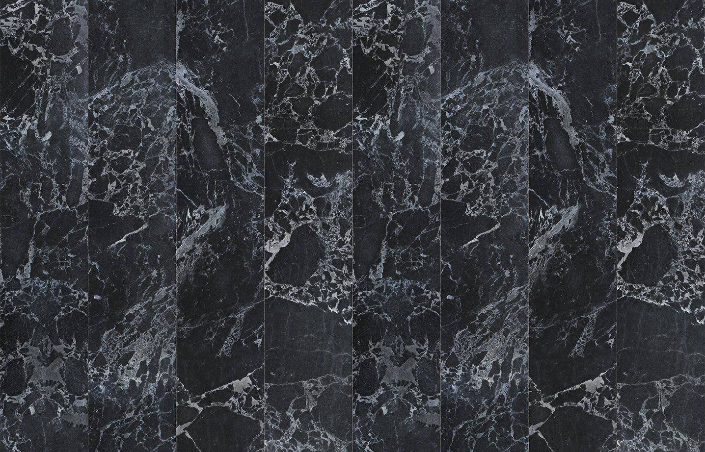 Black Marble iPhone, dark gray marble, silver veining, HD Desktop Wallpaper