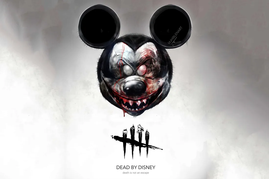 Black Mickey Mouse Phone