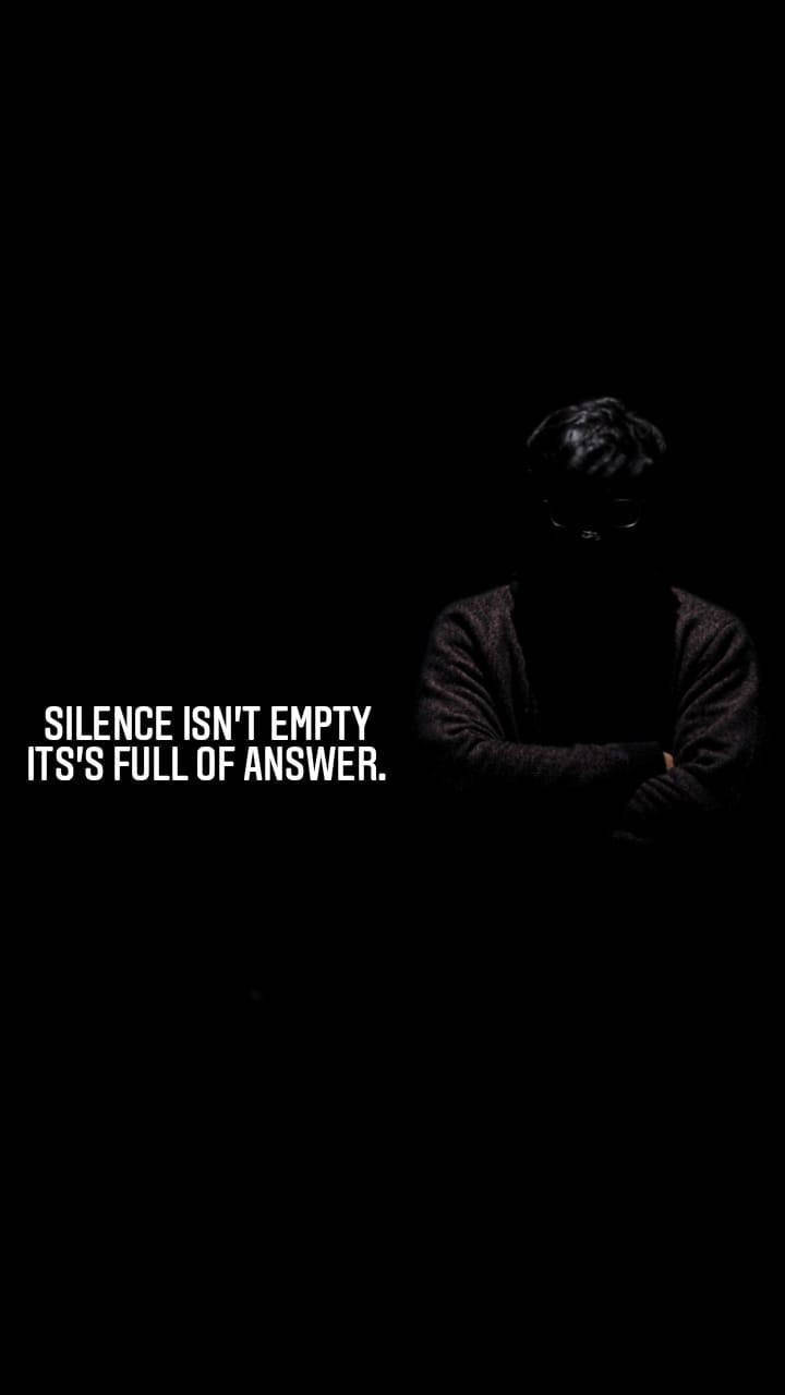 Black Motivation, silhouetted figure, darkness, HD Phone Wallpaper