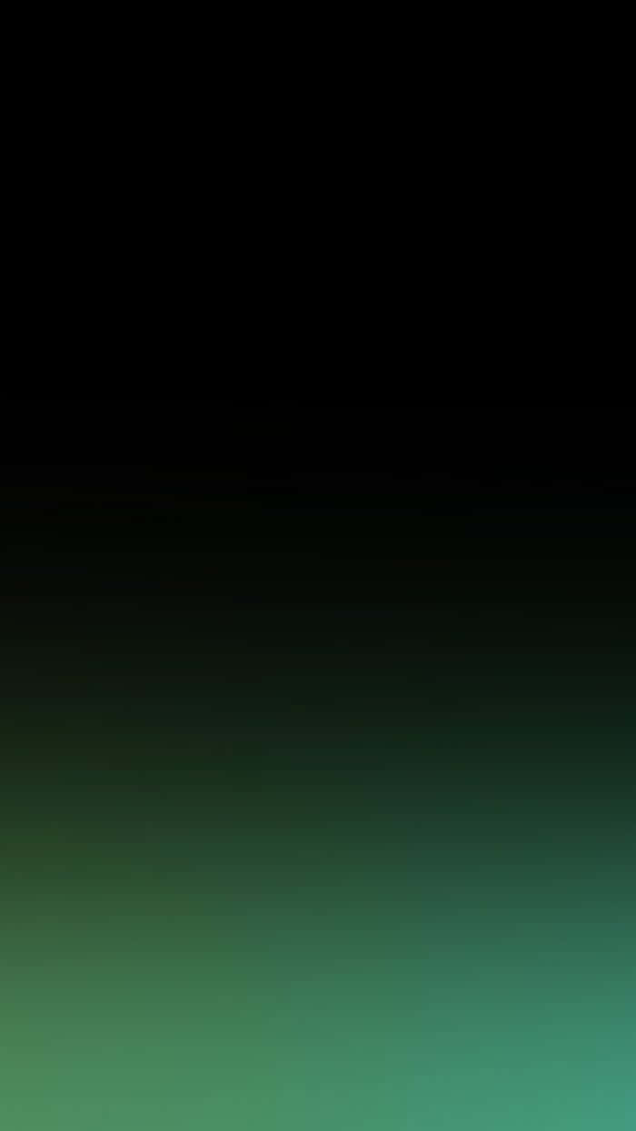 Black Ombre, deep black, vibrant teal green, SD Phone Wallpaper