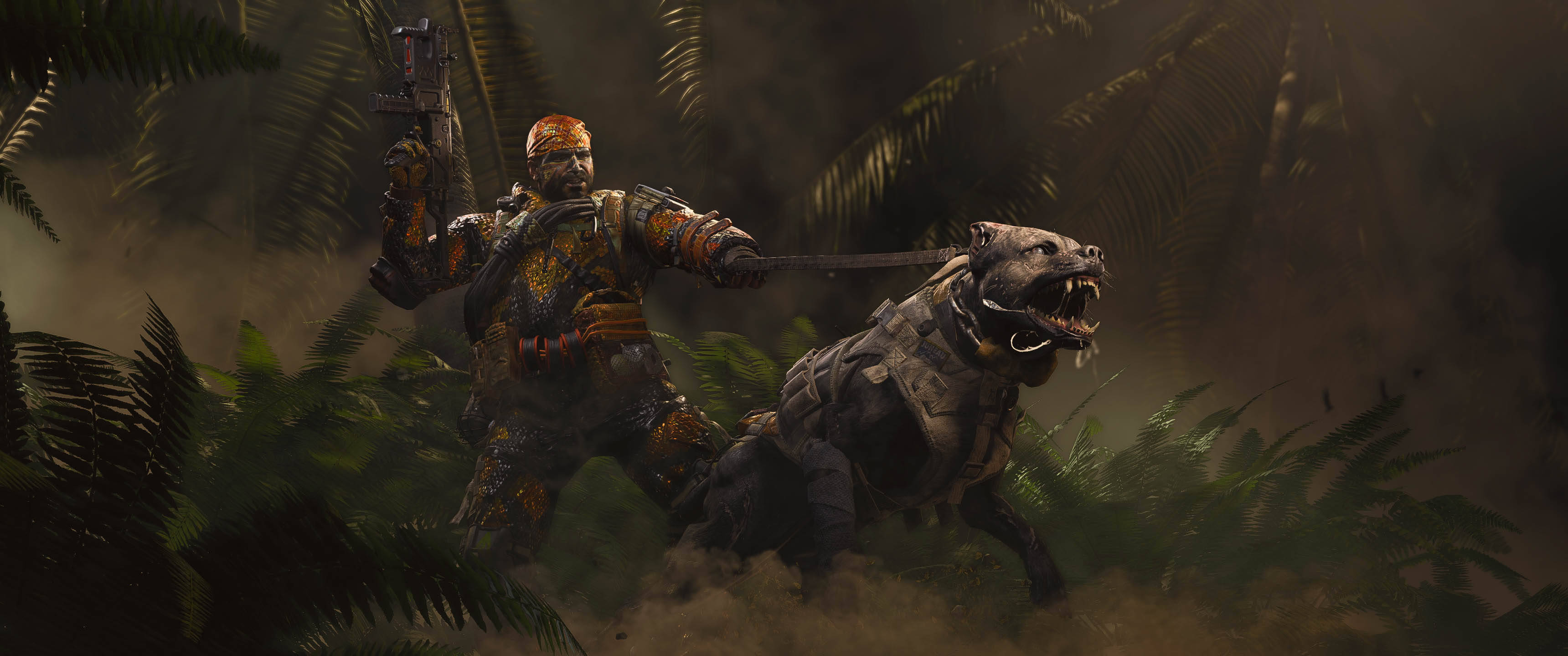 Black Ops 4 Zombies, jungle, dense misty jungle, 2K Desktop Wallpaper