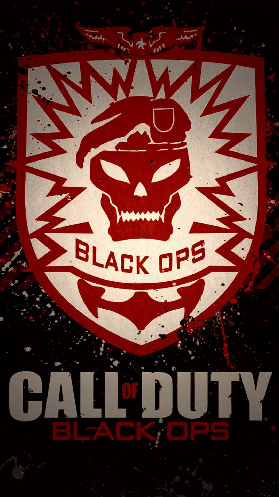 Black Ops, iPhone, skull in a military helmet, Full HD Phone Wallpaper