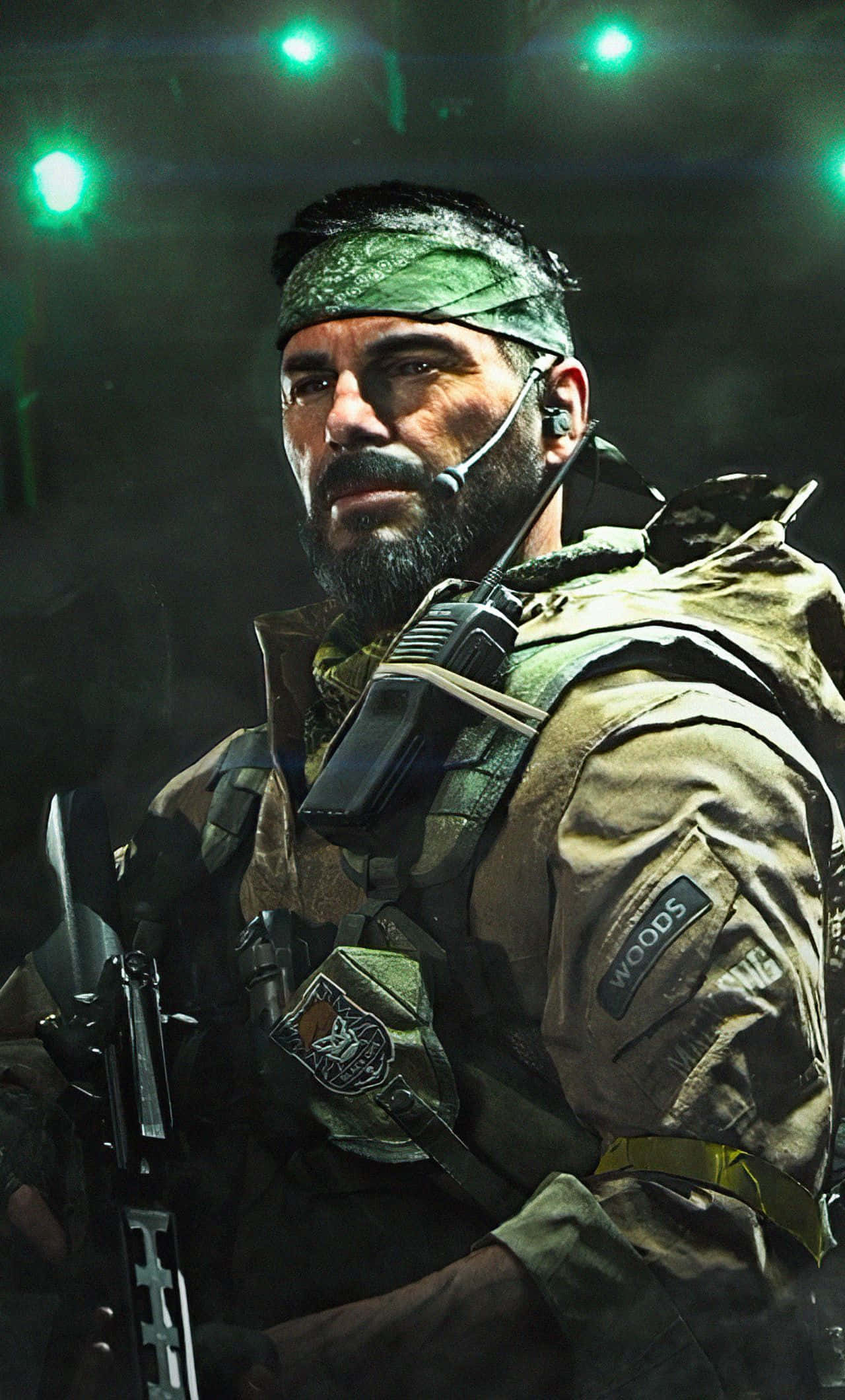 Black Ops iPhone, rugged soldier, beard, Full HD Phone Wallpaper