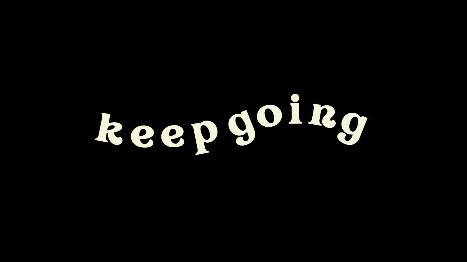 Black Page, creamy white cursive, solid black background, HD Desktop Wallpaper